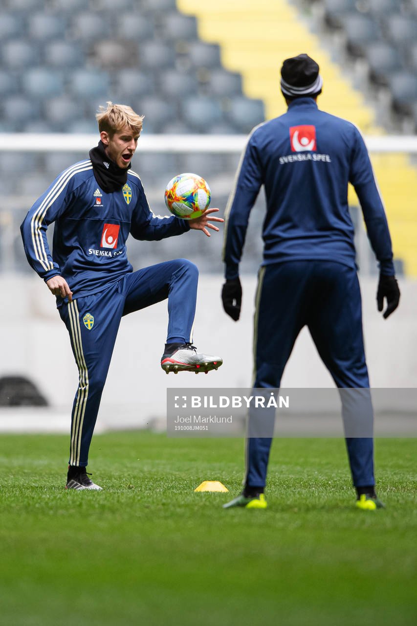 Filip Helander of the Swedish national football team