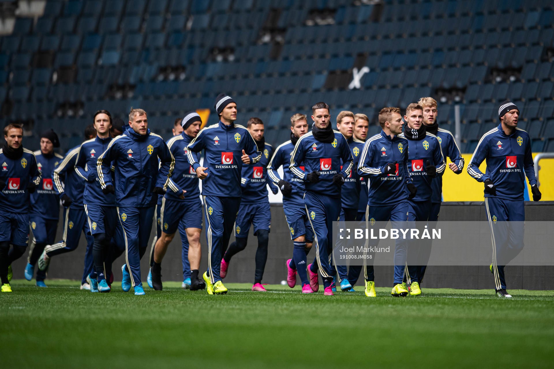 Players of the Swedish national football team including