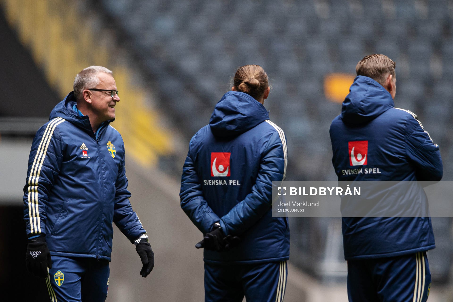 Head coach Janne Andersson of the Swedish national football