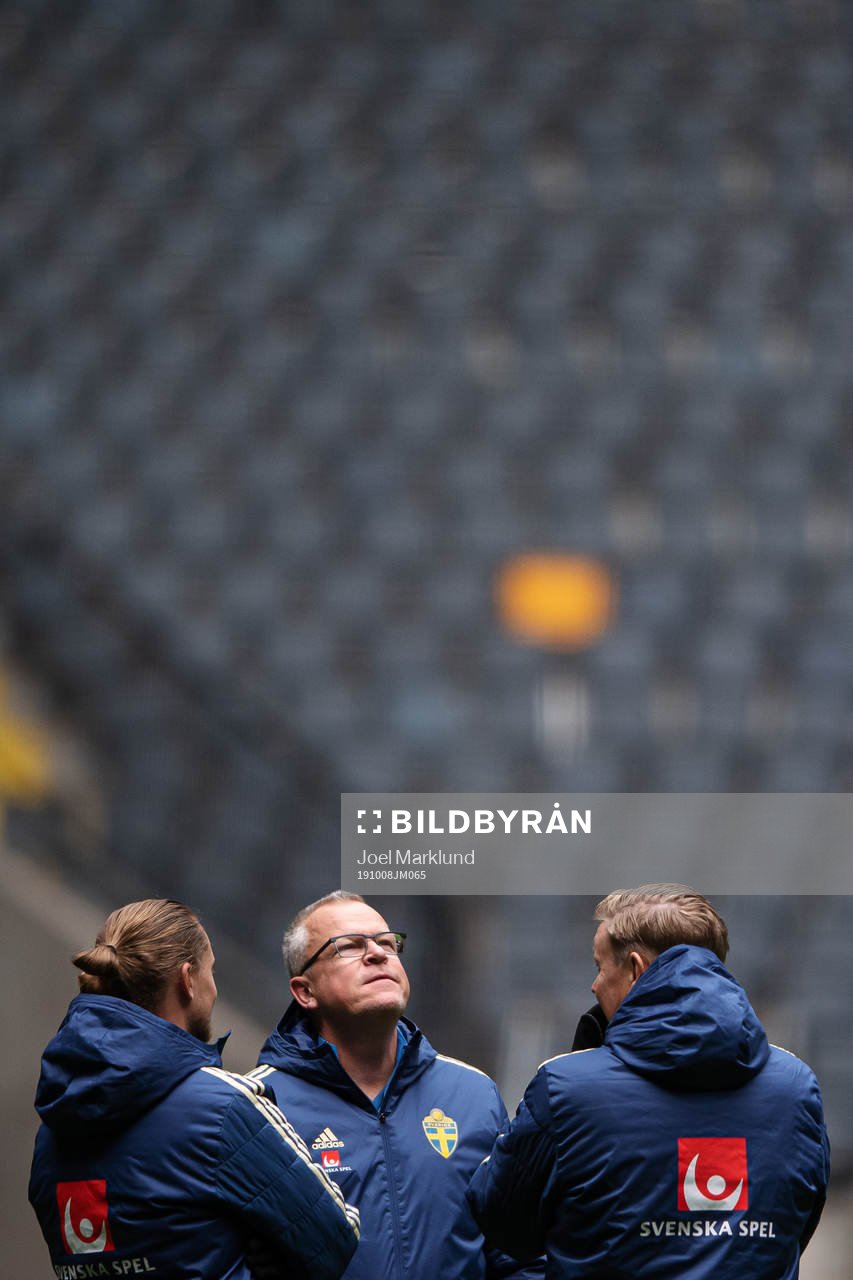 Head coach Janne Andersson of the Swedish national football