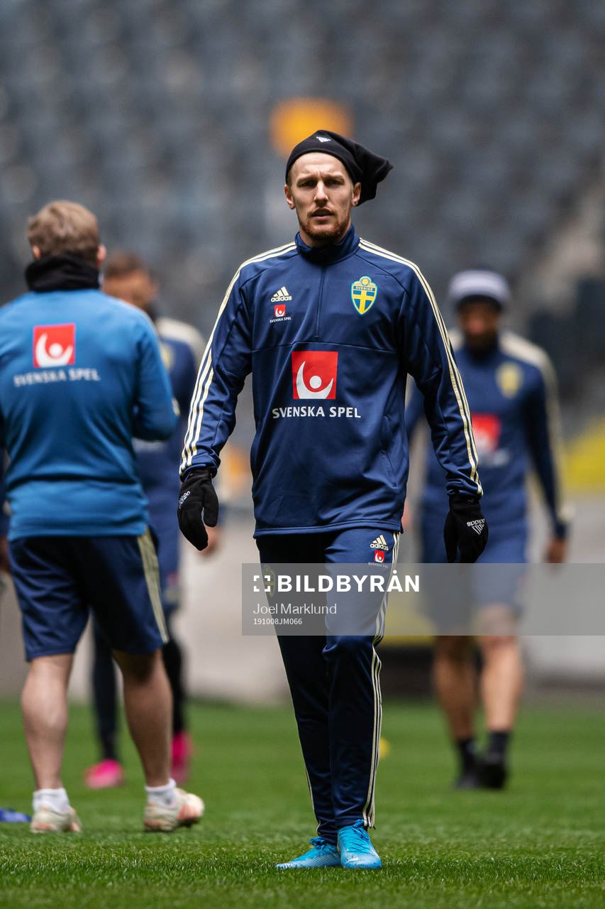 Emil Forsberg of the Swedish national football team