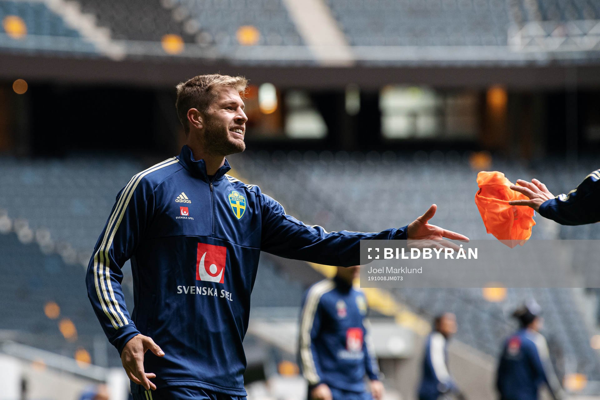 Riccardo Gagliolo of the Swedish national football team
