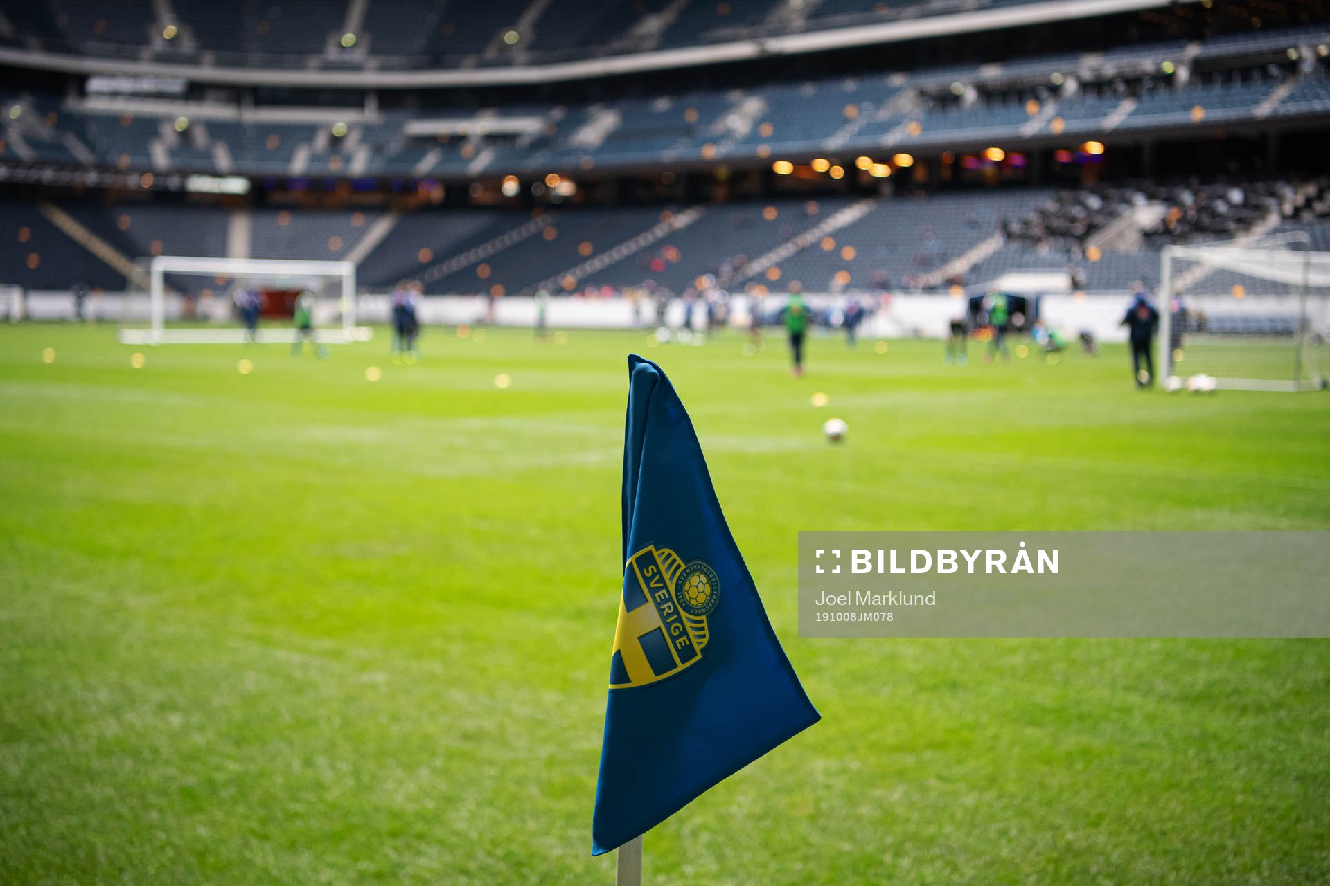 A corner flag