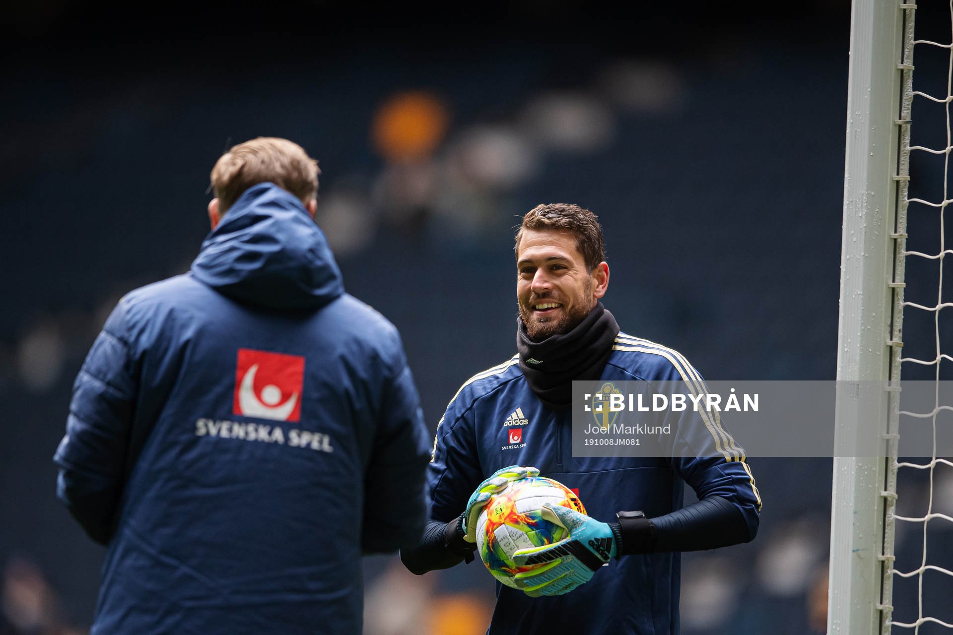 Kristoffer Nordfeldt of the Swedish national football team