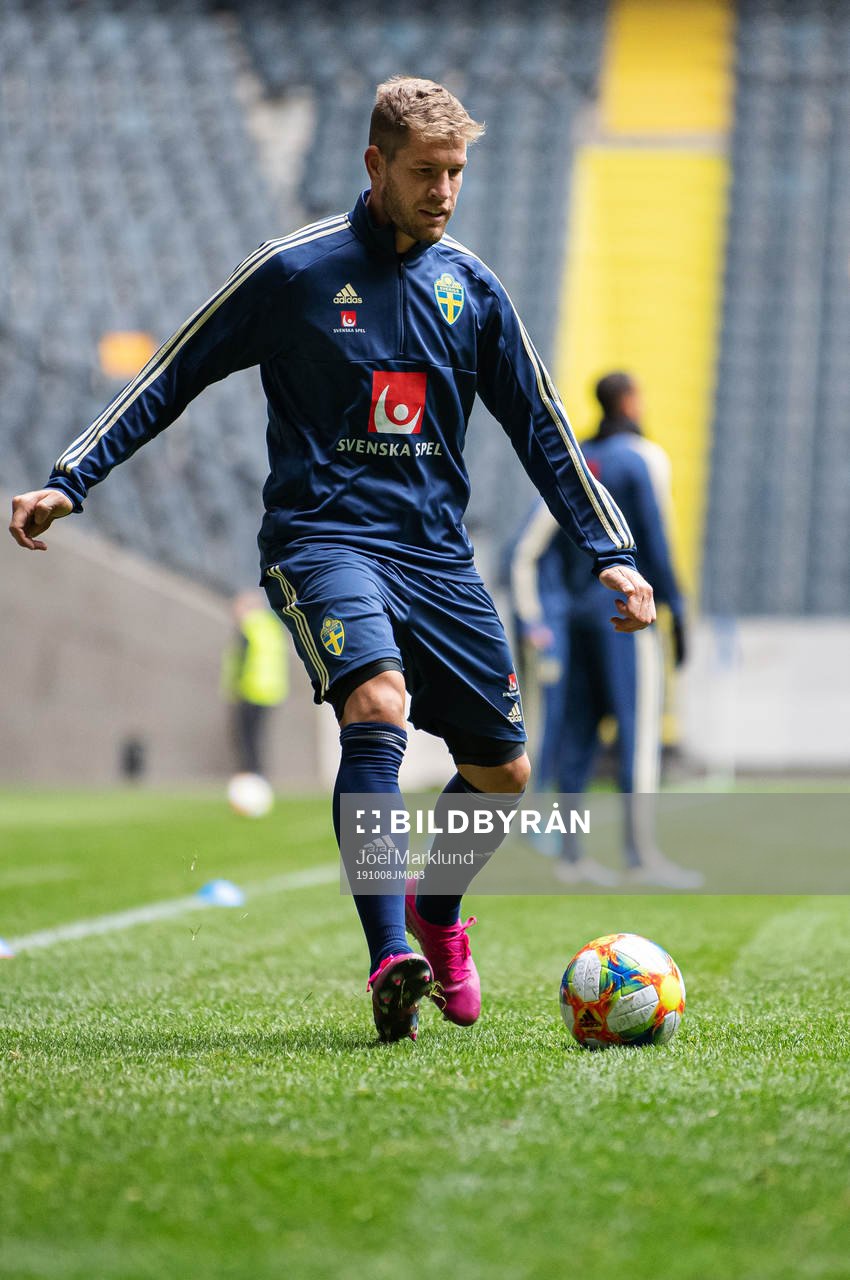 Riccardo Gagliolo of the Swedish national football team