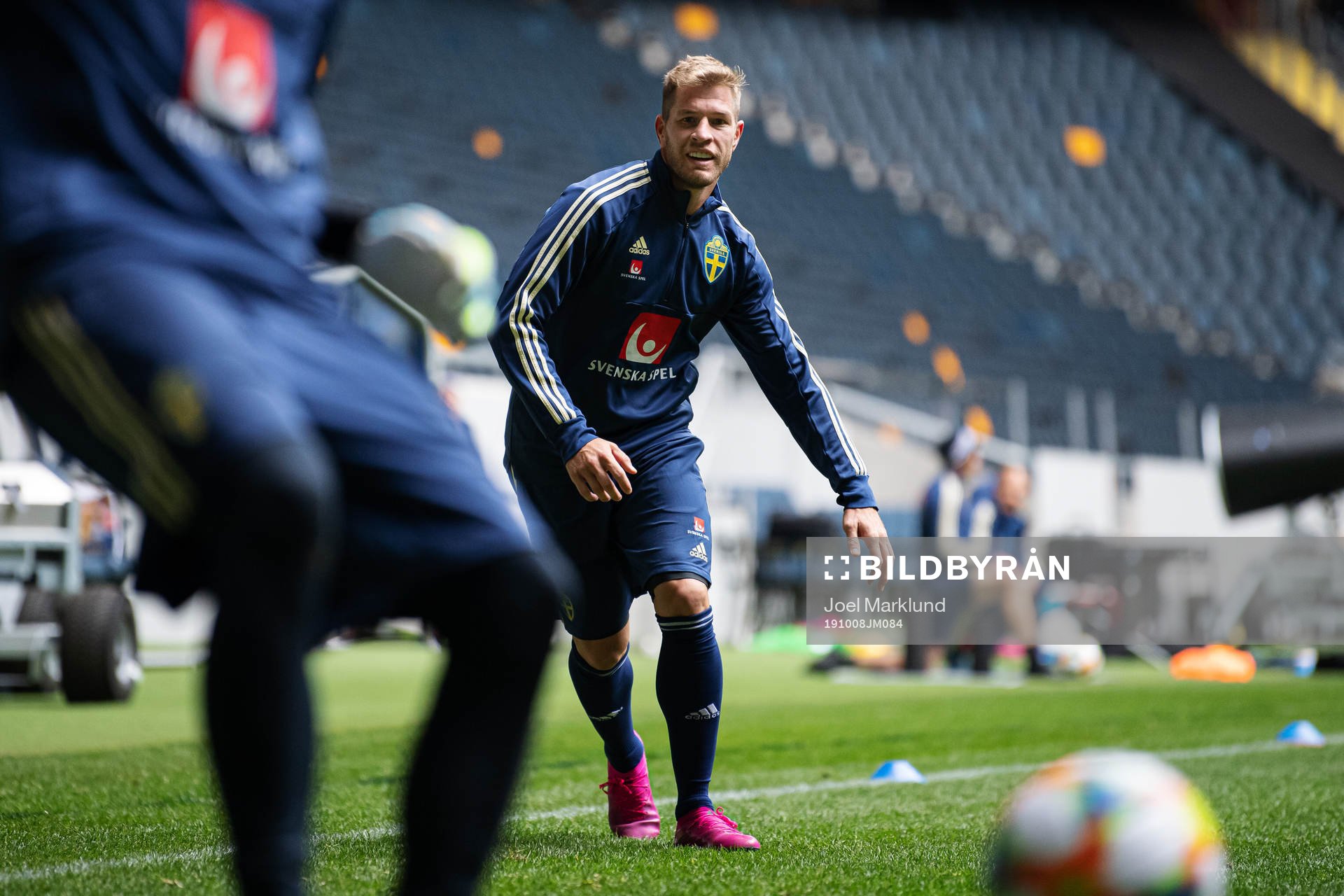 Riccardo Gagliolo of the Swedish national football team