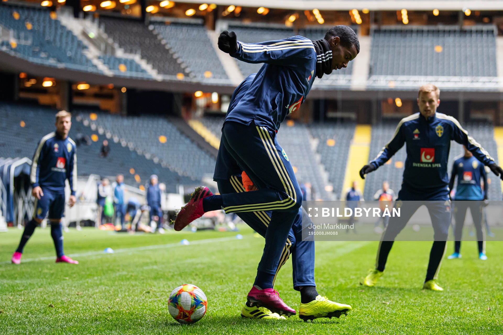 Alexander Isak of the Swedish national football team