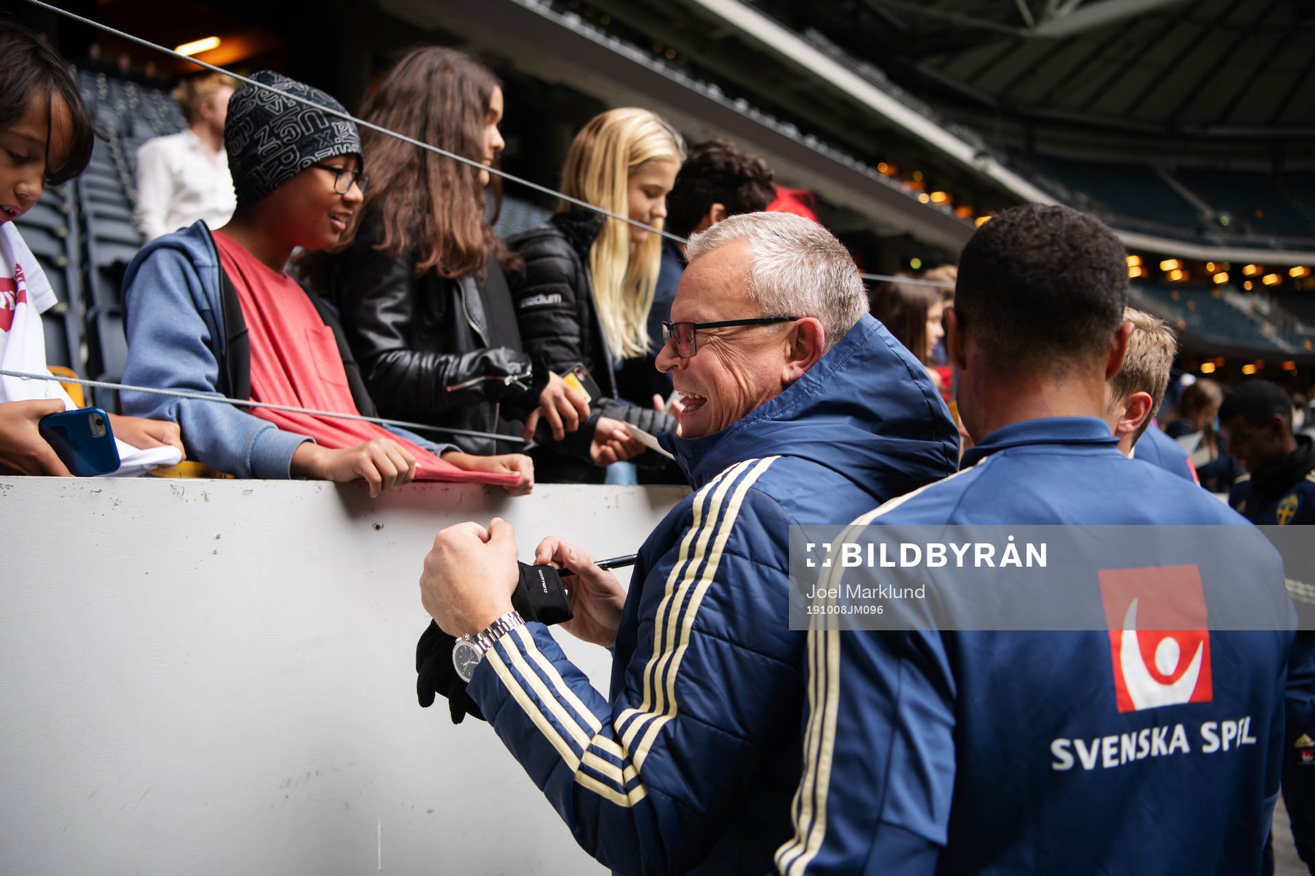 Head coach Janne Andersson of the Swedish national football