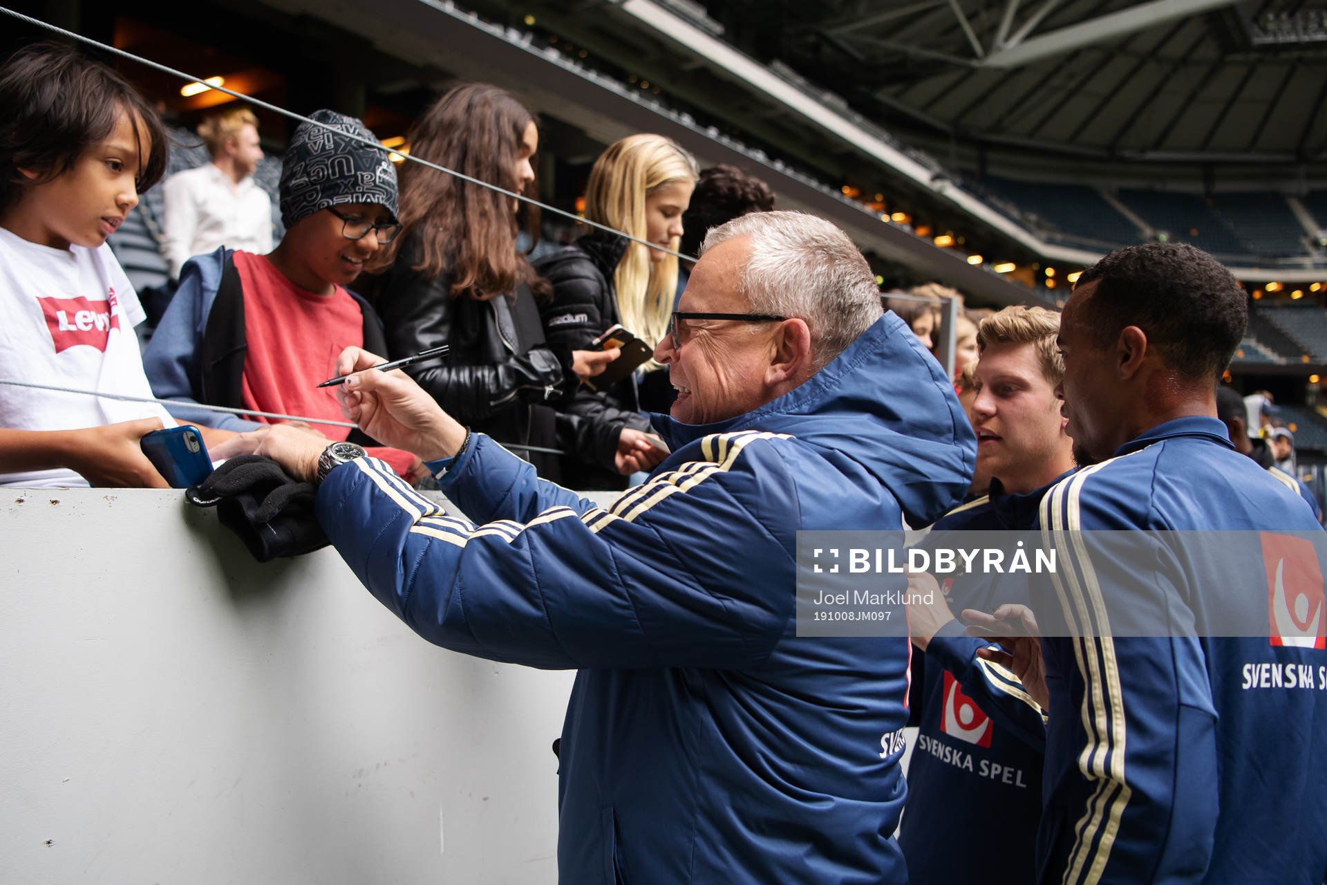 Head coach Janne Andersson of the Swedish national football