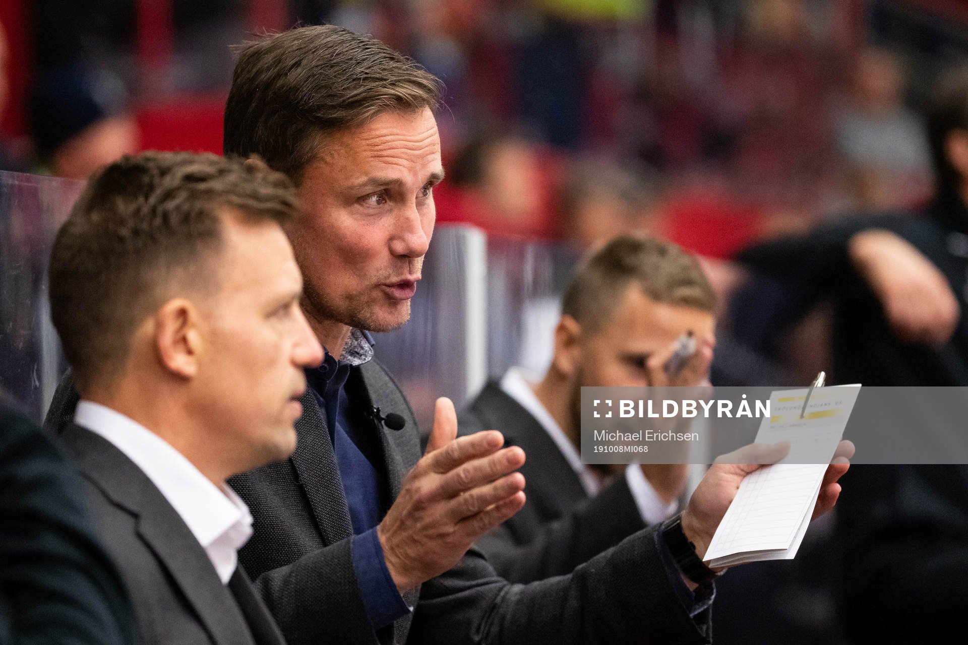 Head coach Roger Rönnberg of Frölunda