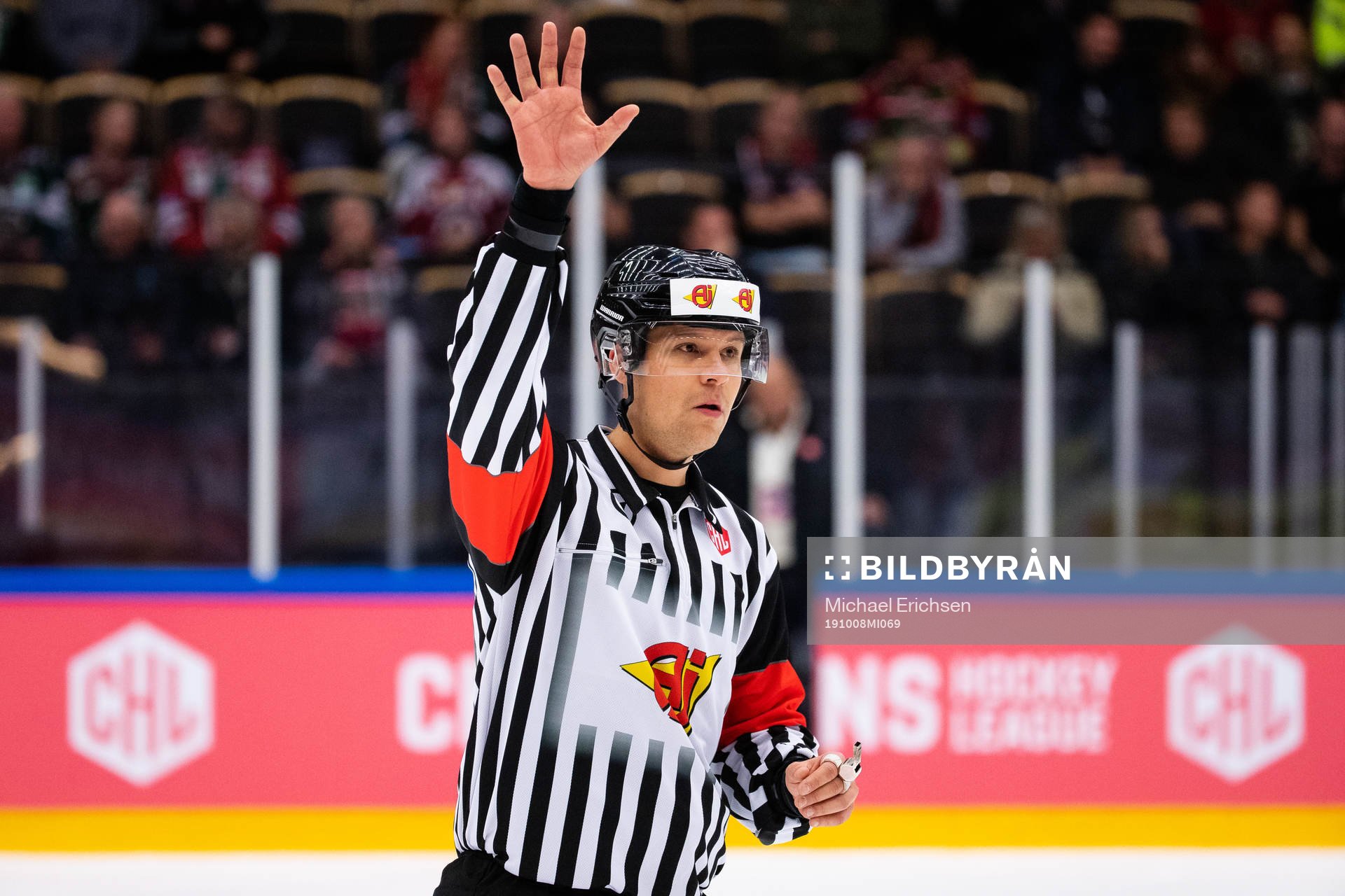 Referee Lasse Heikkinen