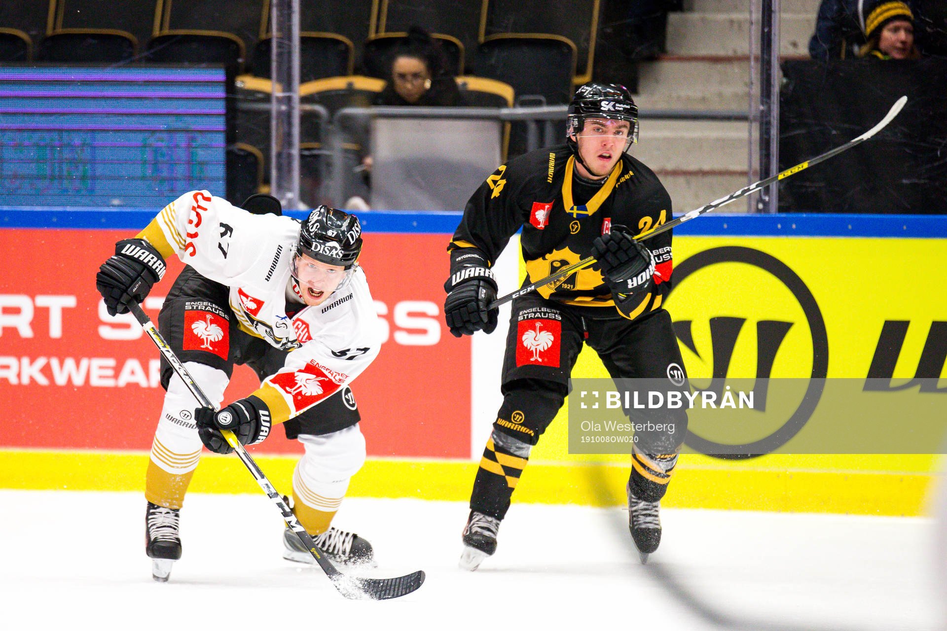 Andreas Wingerli  of Skellefteå and Jasper Lindsten of