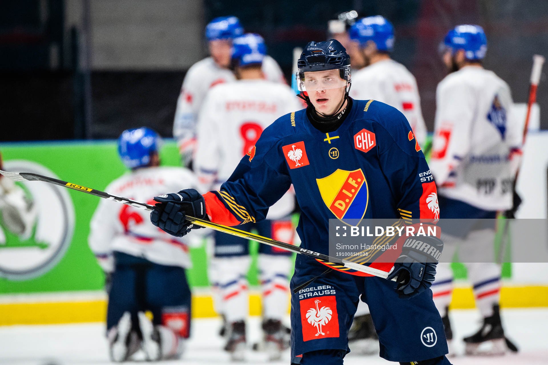 Erik Walli-Walterholm of Djurgården looks dejected