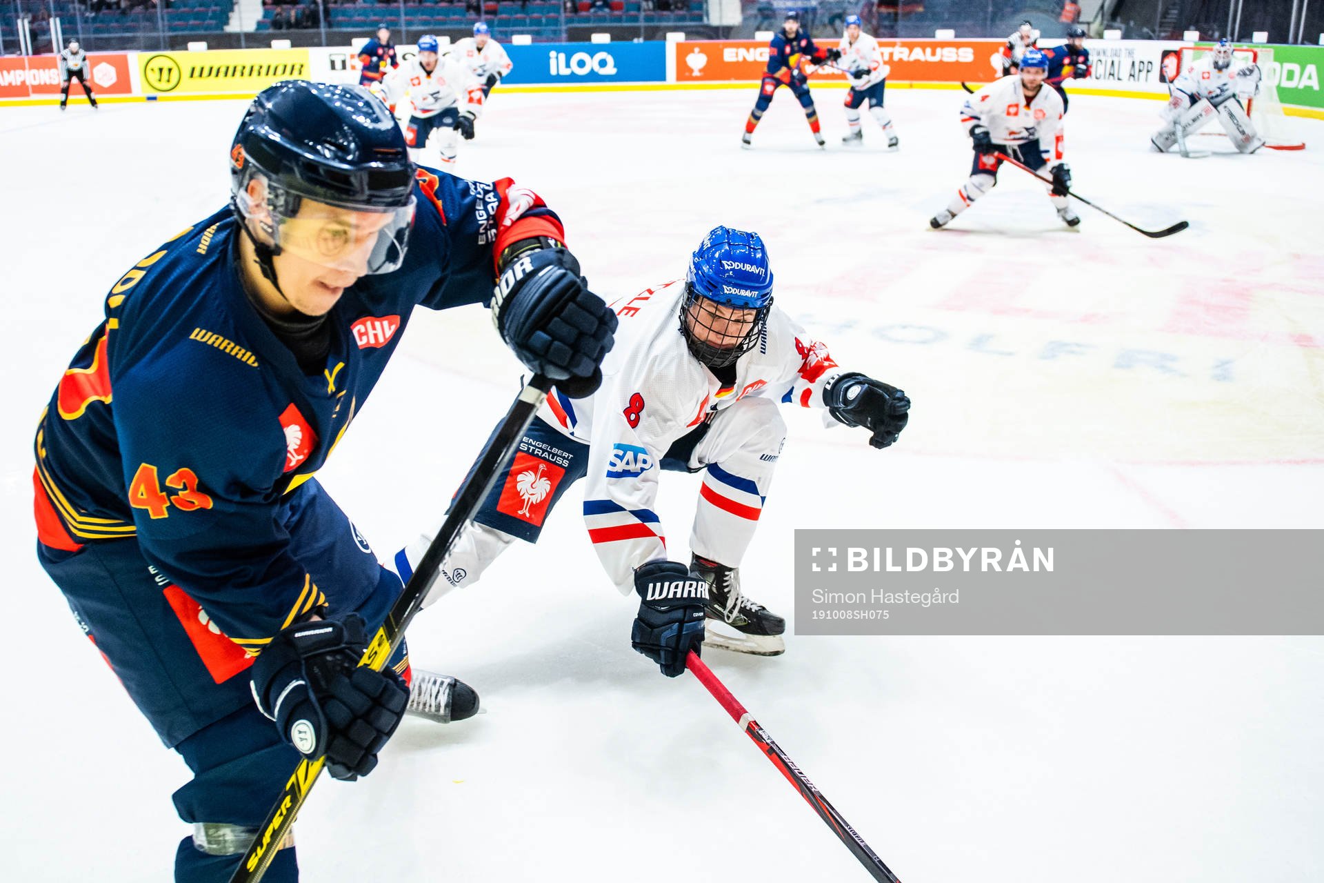 Tim Stützle of Adler Mannheim
