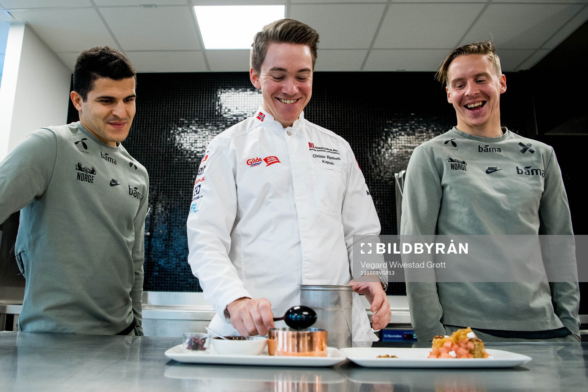 Tarik Elyounoussi, Christer Rødseth and Stefan Johansen