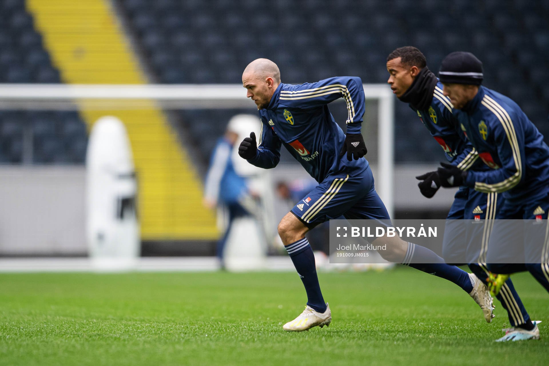 Marcus Danielson of the Swedish national football team