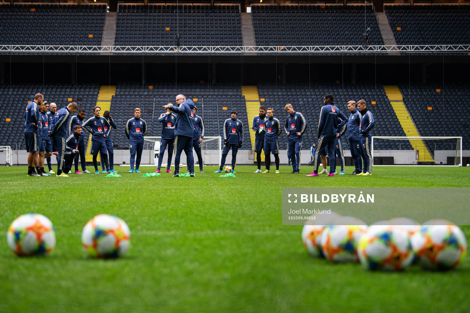 Head coach Janne Andersson of the Swedish national football