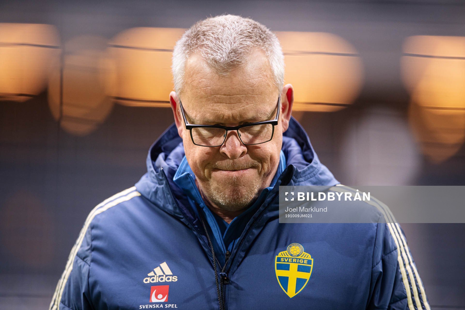 Head coach Janne Andersson of the Swedish national football