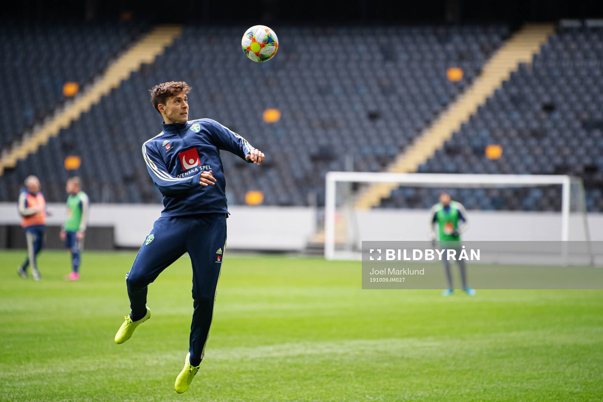 Victor Nilsson Lindelöf of the Swedish national football