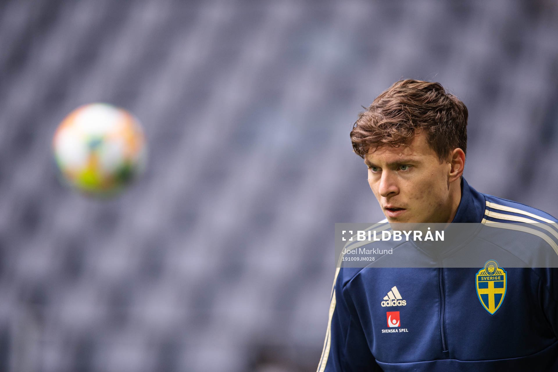 Victor Nilsson Lindelöf of the Swedish national football