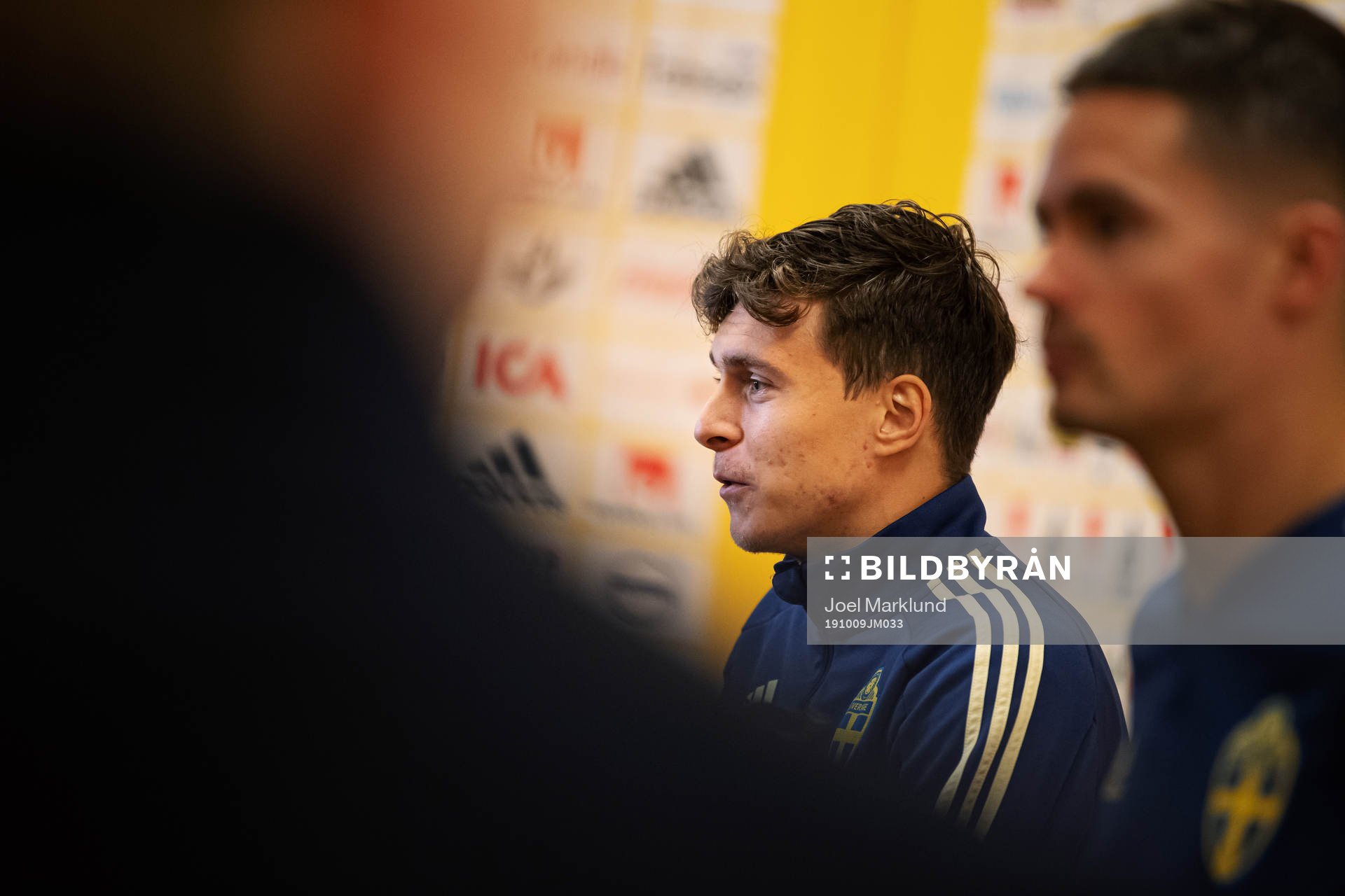 Victor Nilsson Lindelöf of the Swedish national football