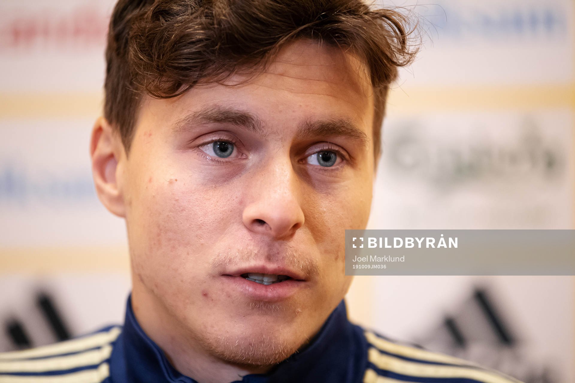 Victor Nilsson Lindelöf of the Swedish national football