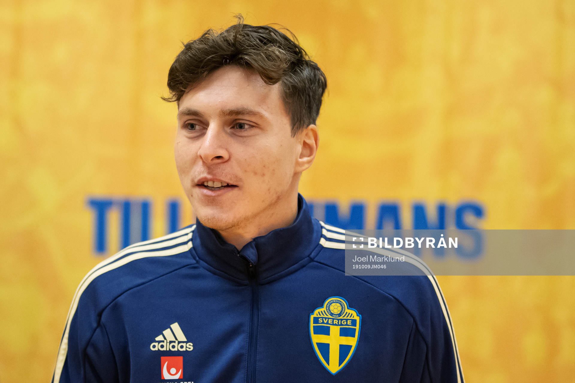 Victor Nilsson Lindelöf of the Swedish national football