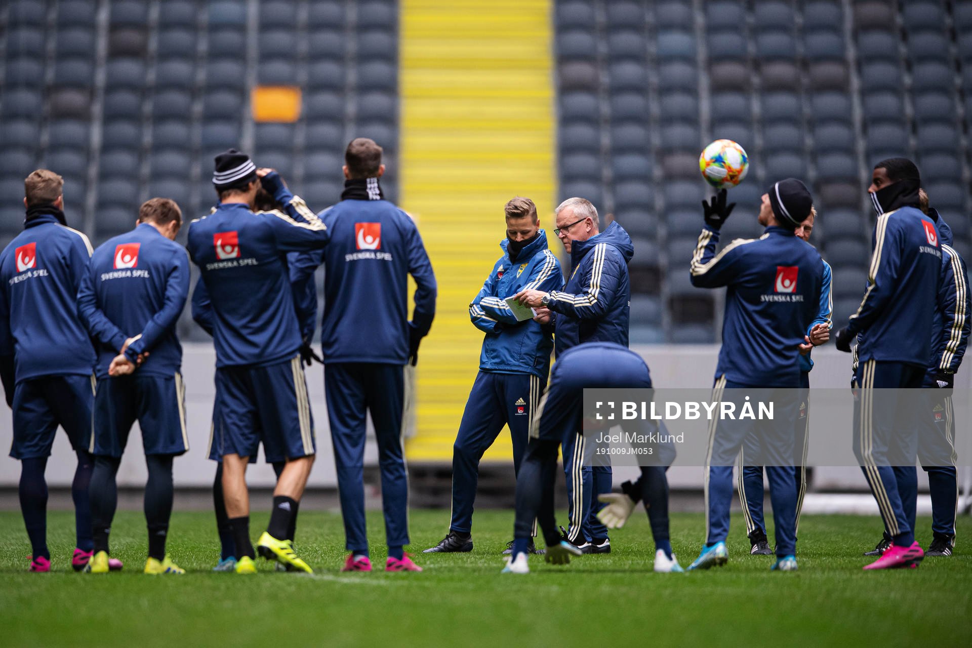 Head coach Janne Andersson of the Swedish national football