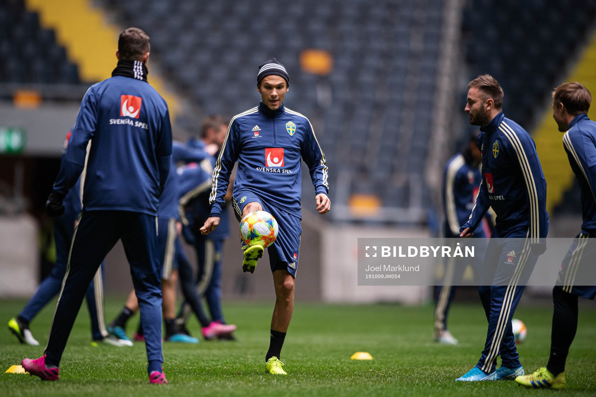 Albin Ekdal of the Swedish national football team