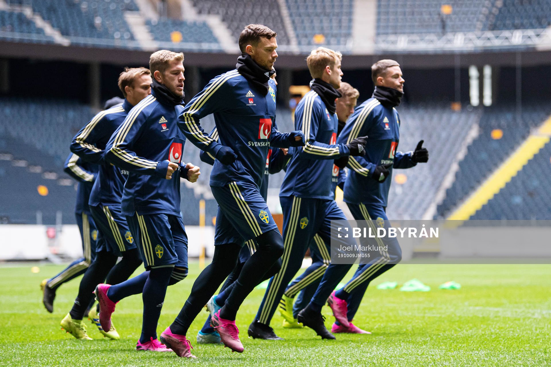 Marcus Berg of the Swedish national football team