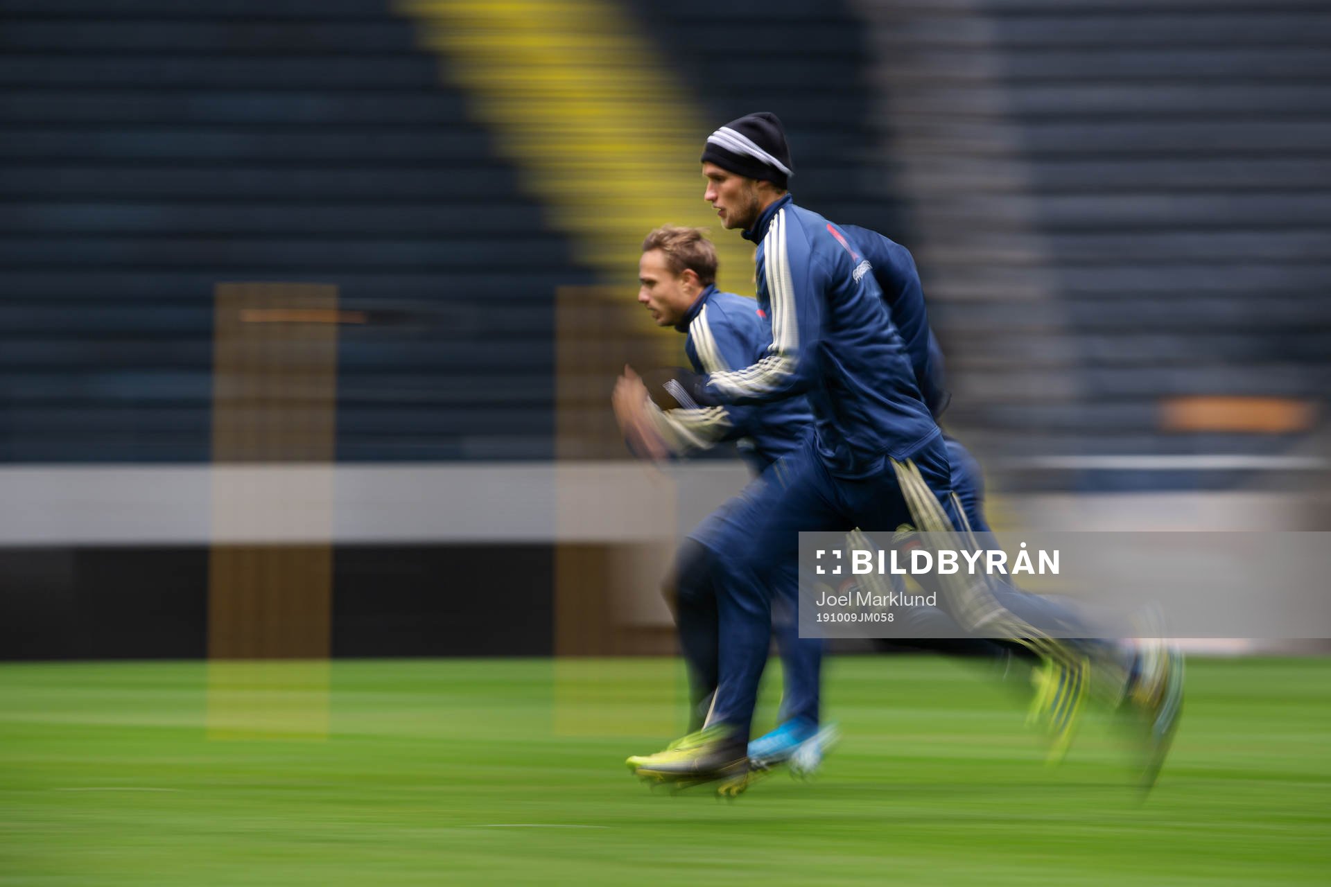 Pierre Bengtsson and Sebastian Andersson of the Swedish