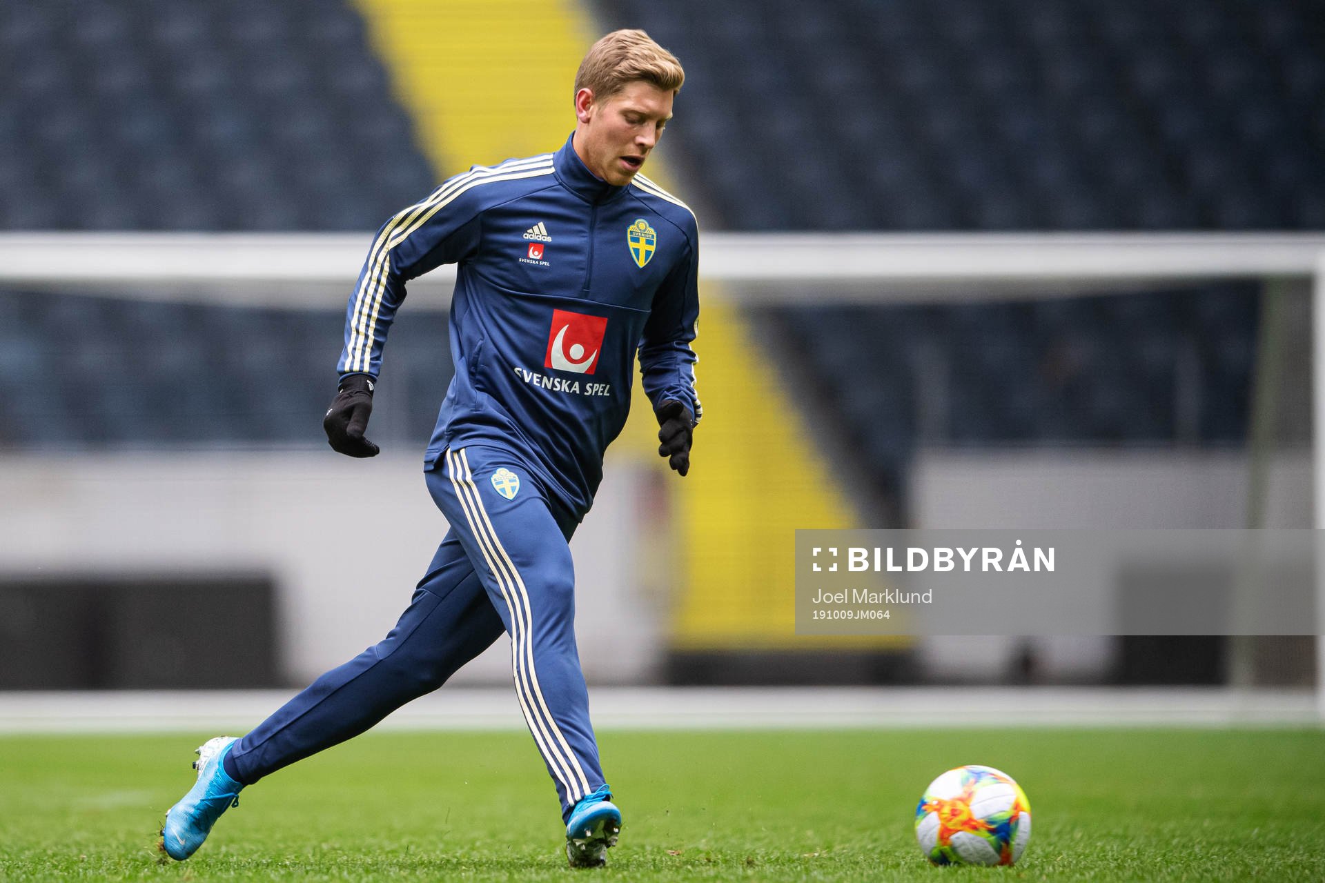 Alexander Fransson of the Swedish national football team