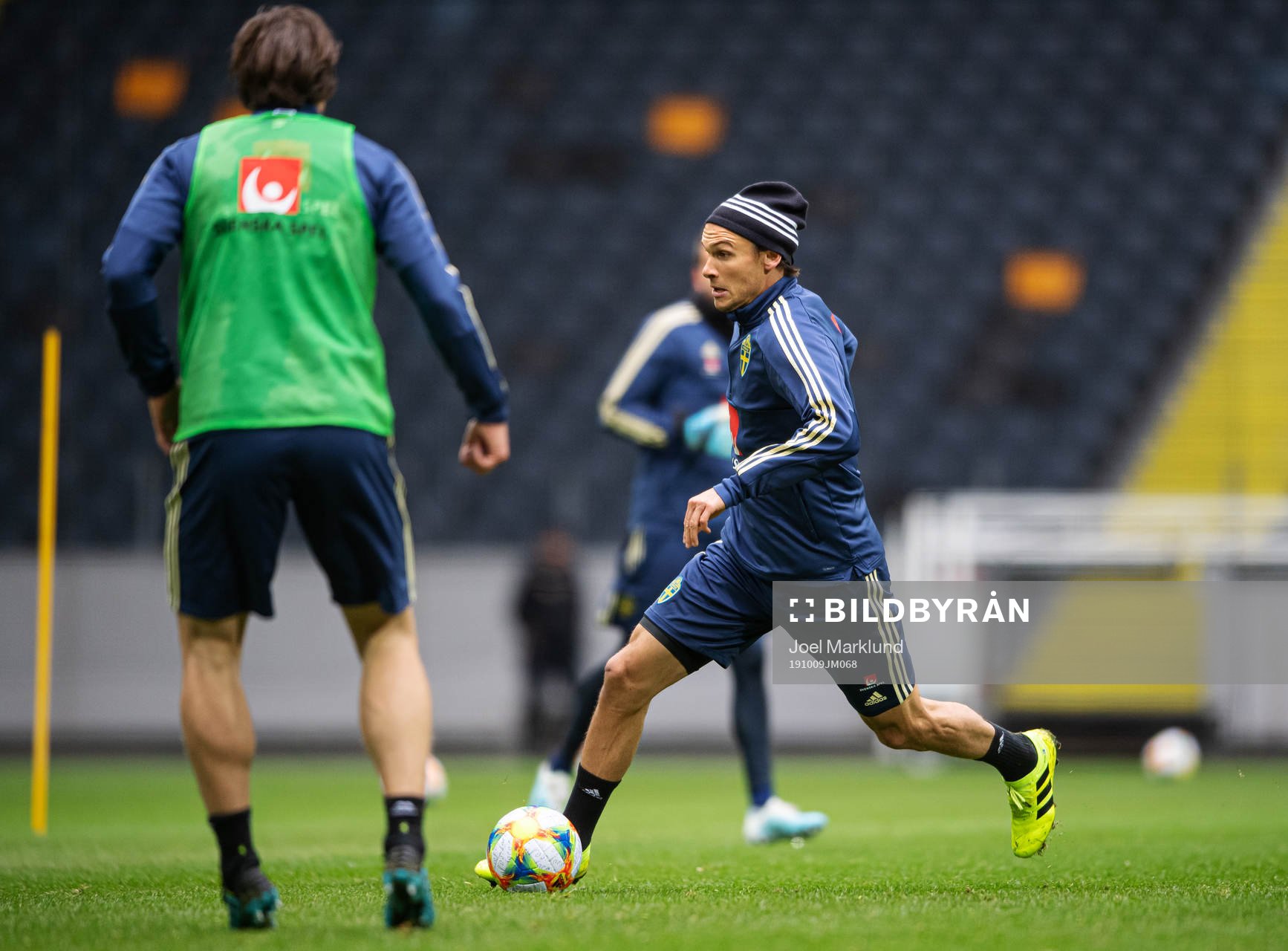 Albin Ekdal of the Swedish national football team