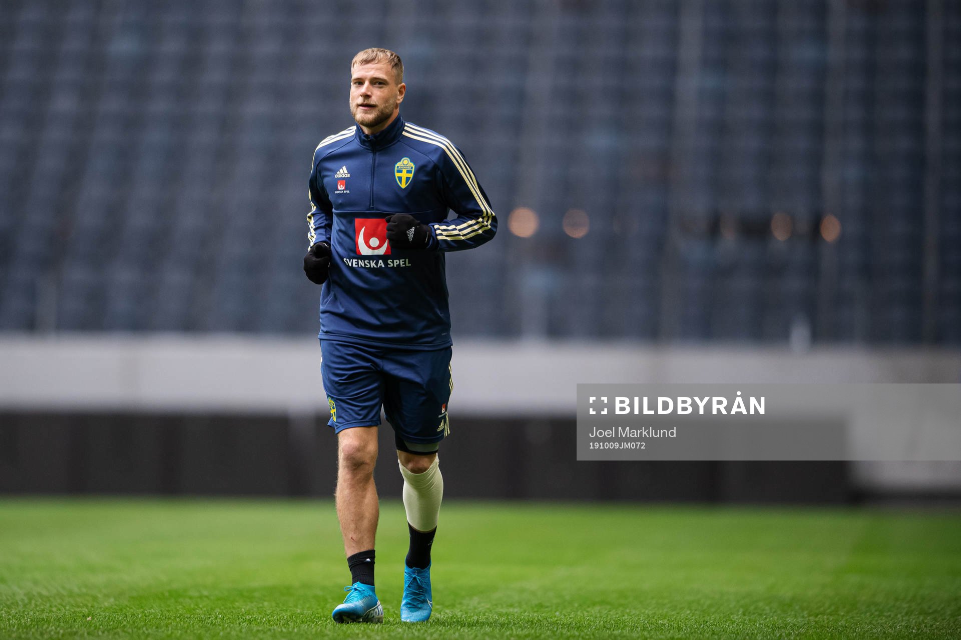 John Guidetti of the Swedish national football team