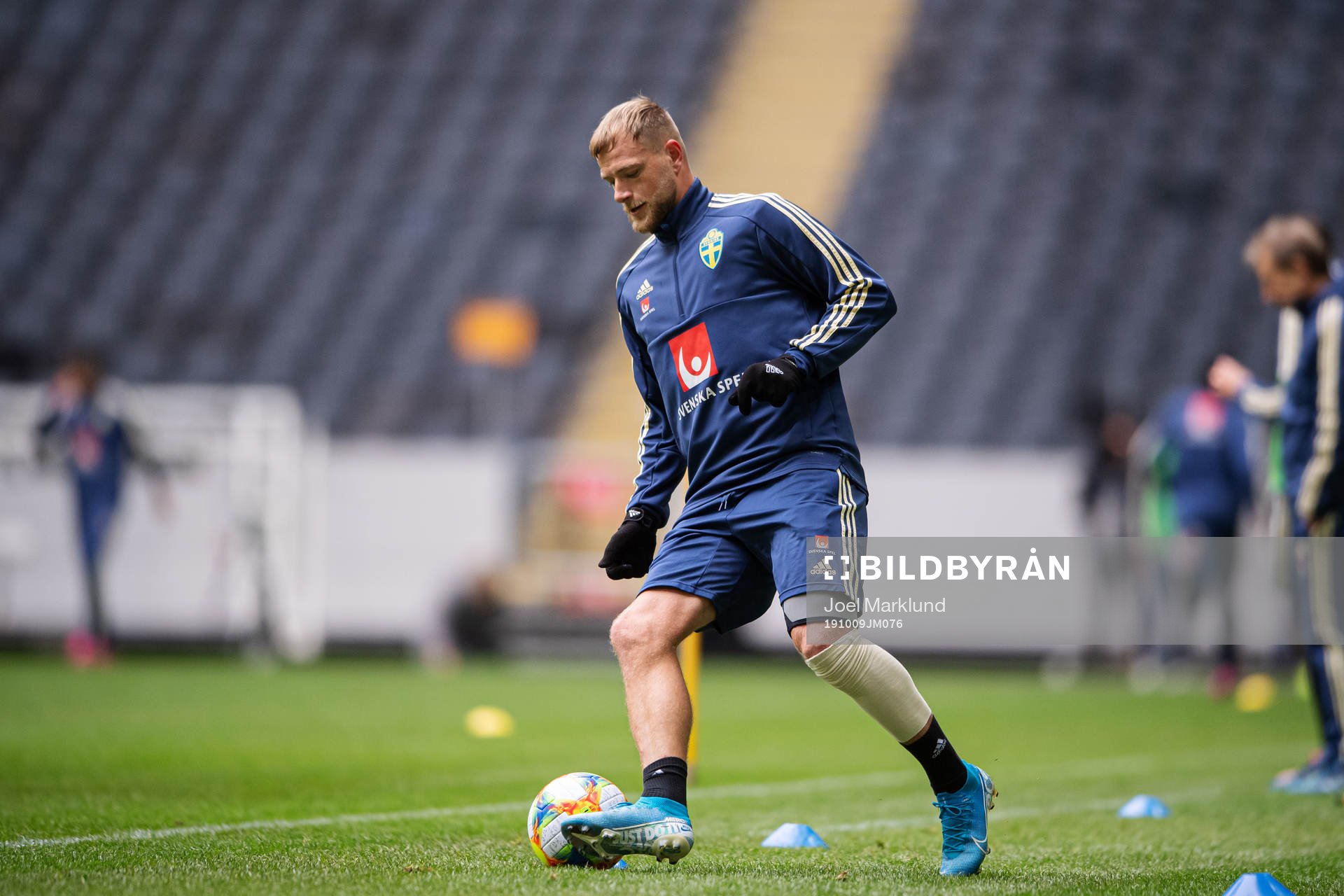 John Guidetti of the Swedish national football team
