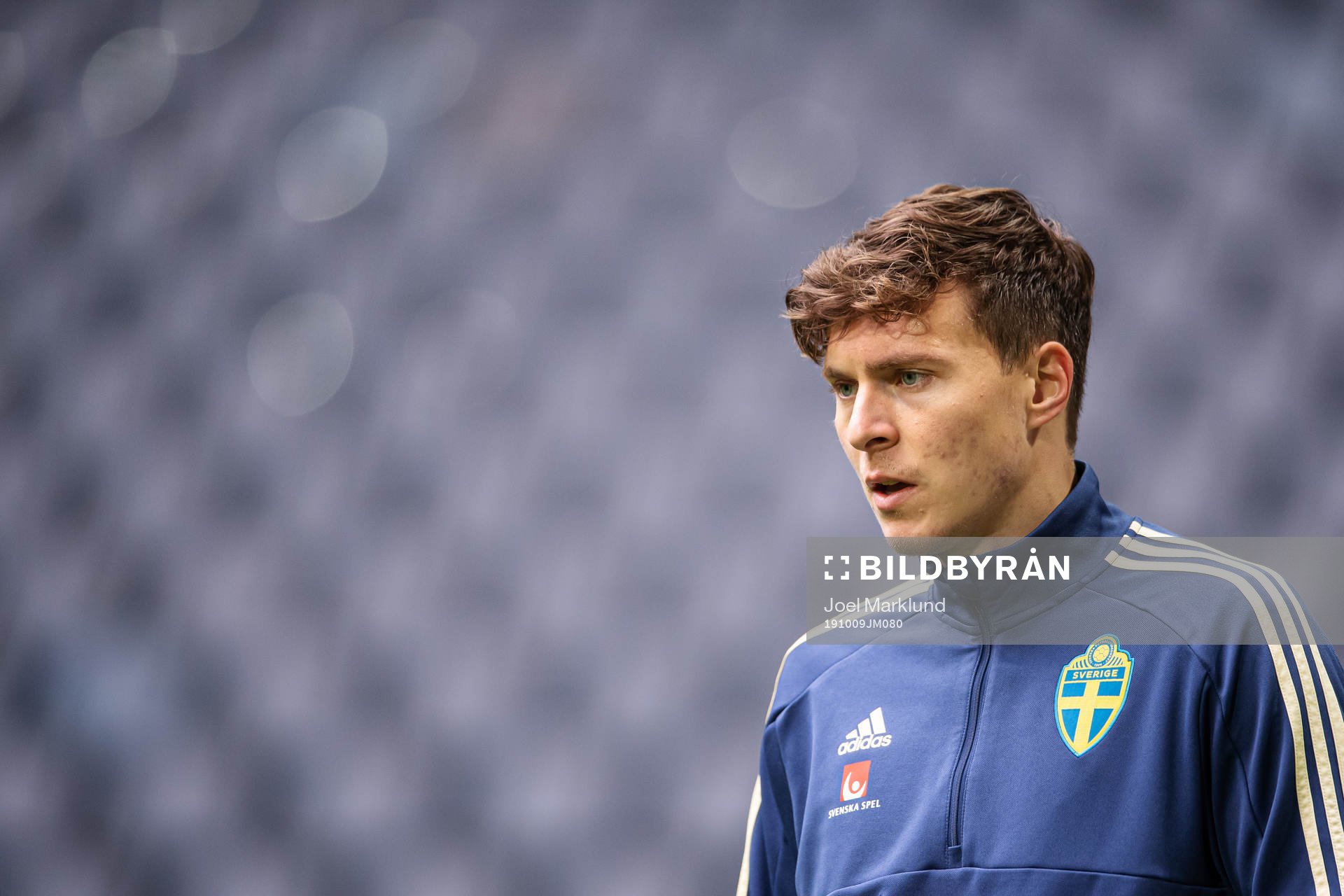 Victor Nilsson Lindelöf of the Swedish national football