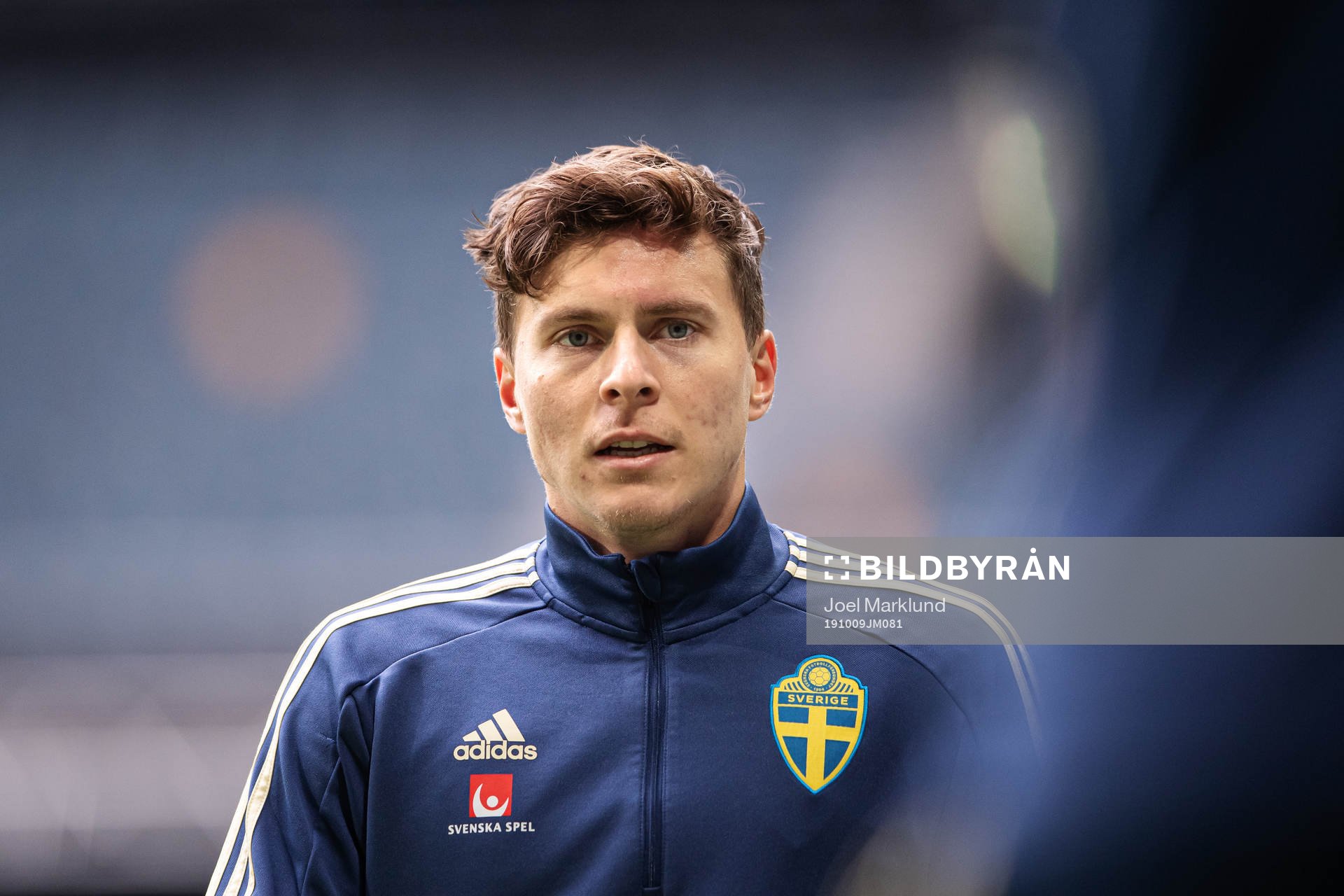 Victor Nilsson Lindelöf of the Swedish national football