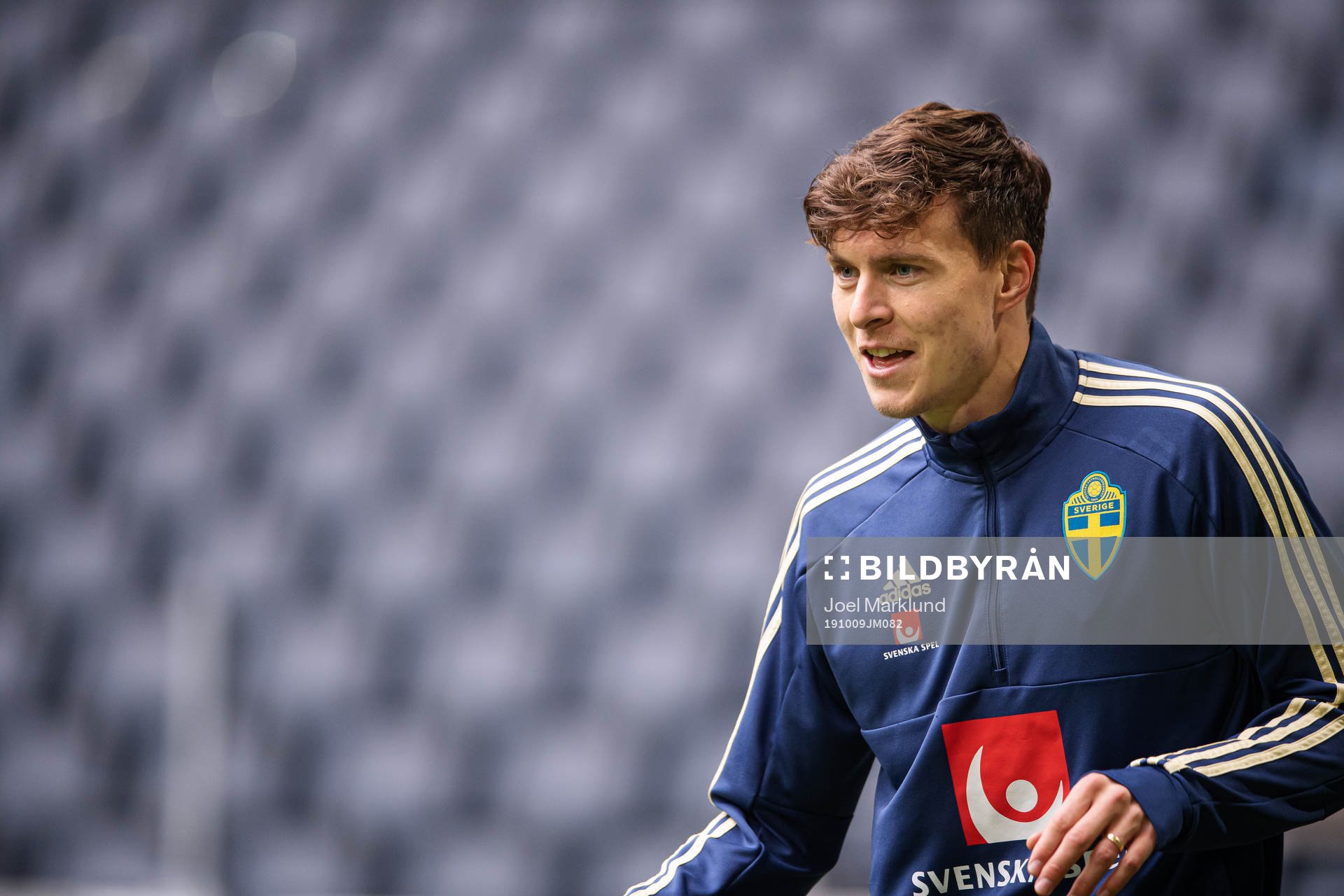Victor Nilsson Lindelöf of the Swedish national football