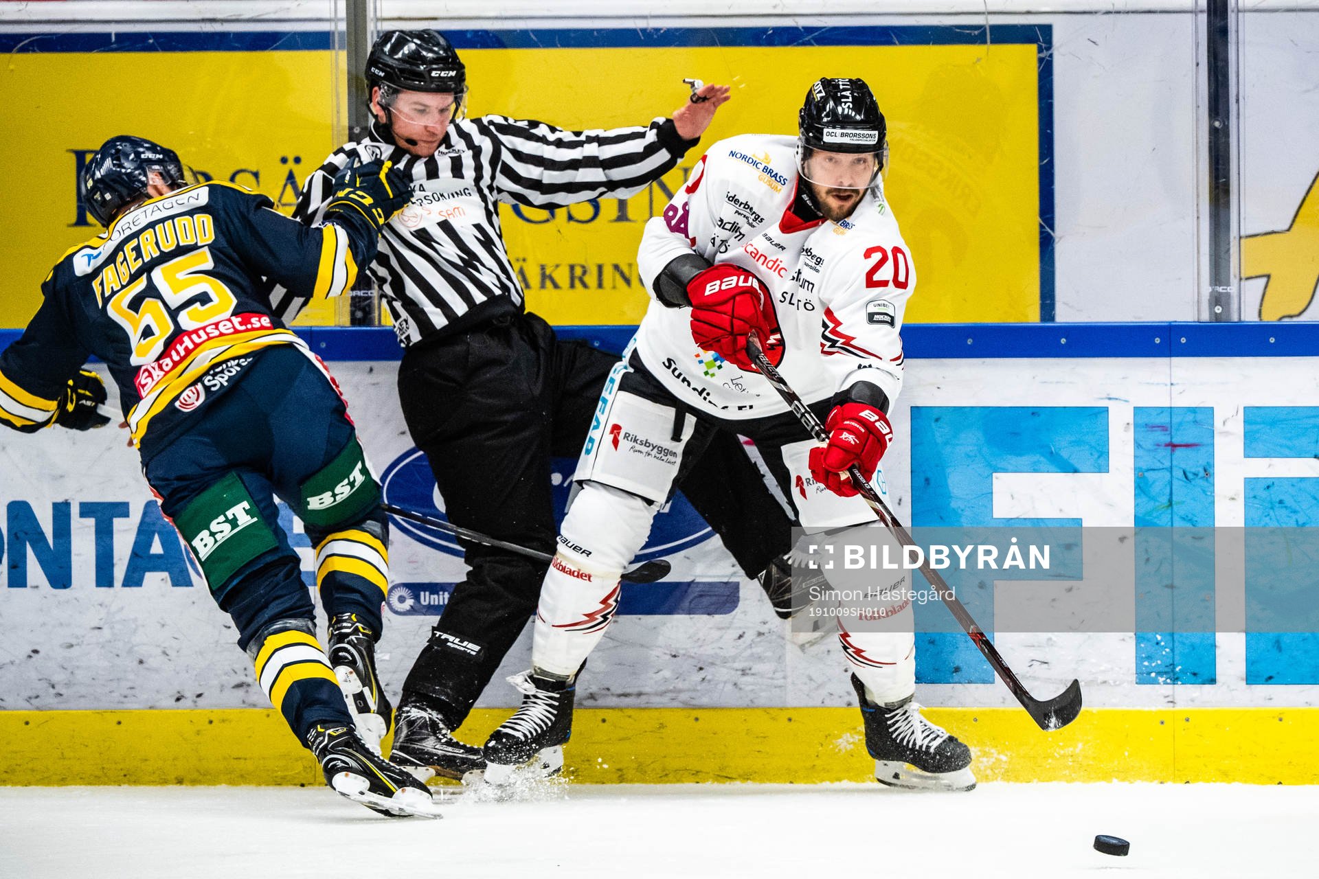 Södertäljes Marcus Fagerudd och Vita Hästens Marcus