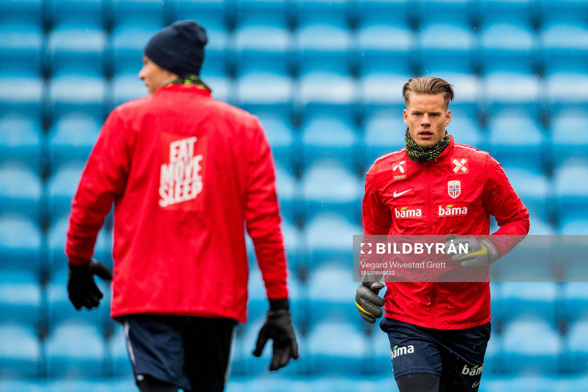 Goalkeeper Ørjan Nyland of Norway