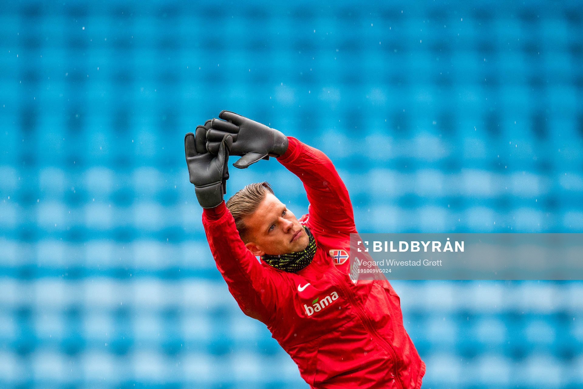 Goalkeeper Ørjan Nyland of Norway