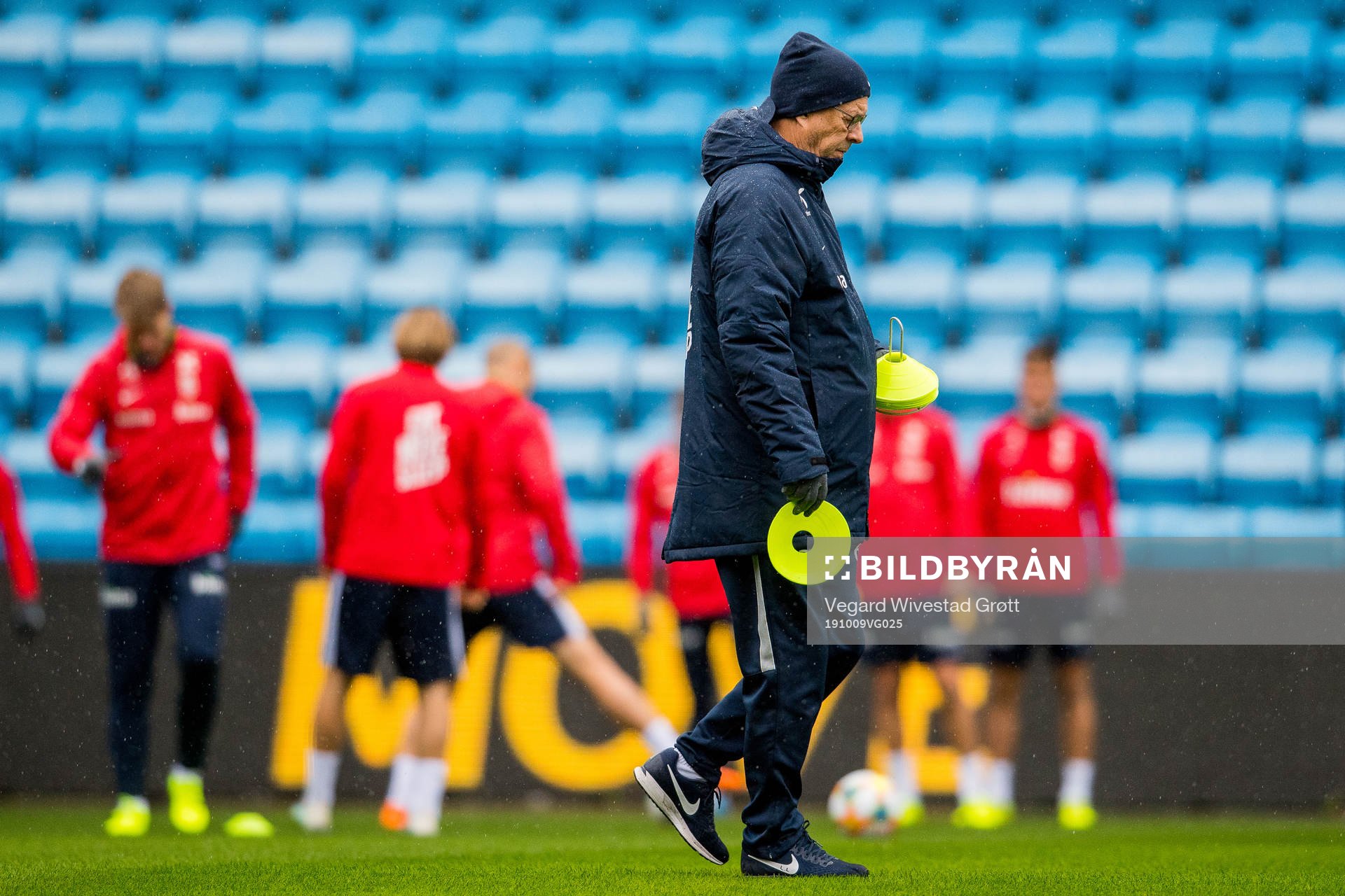 Lars Lagerbäck, head coach of Norway