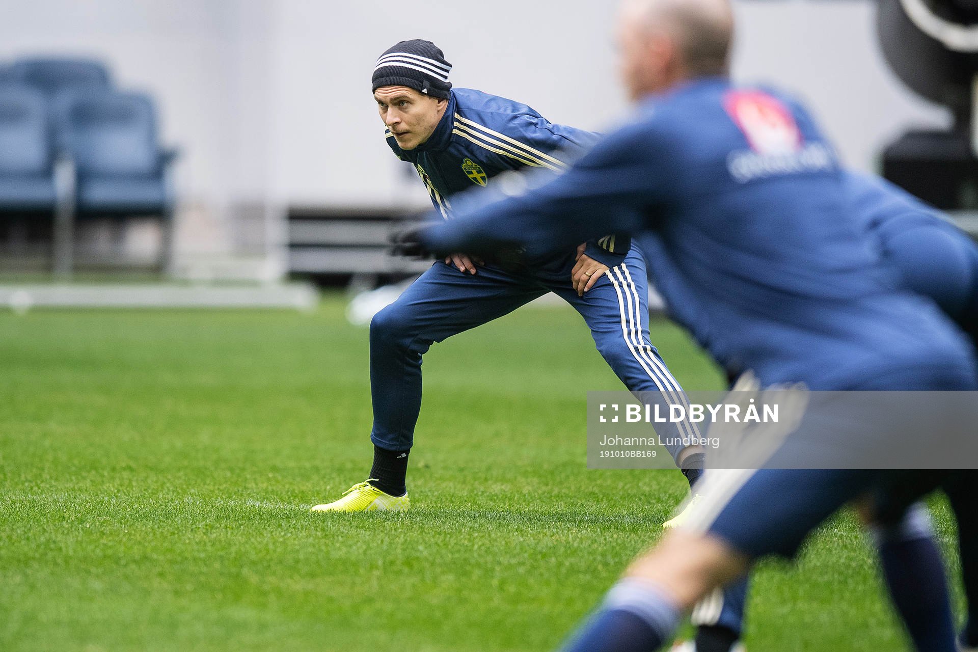 Victor Nilsson Lindelöf of the Swedish national football