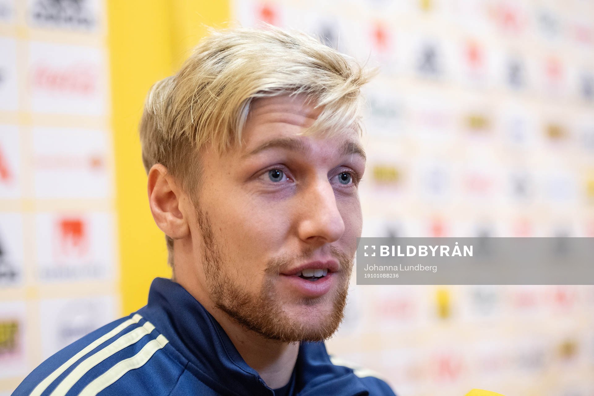 Emil Forsberg of the Swedish national football team