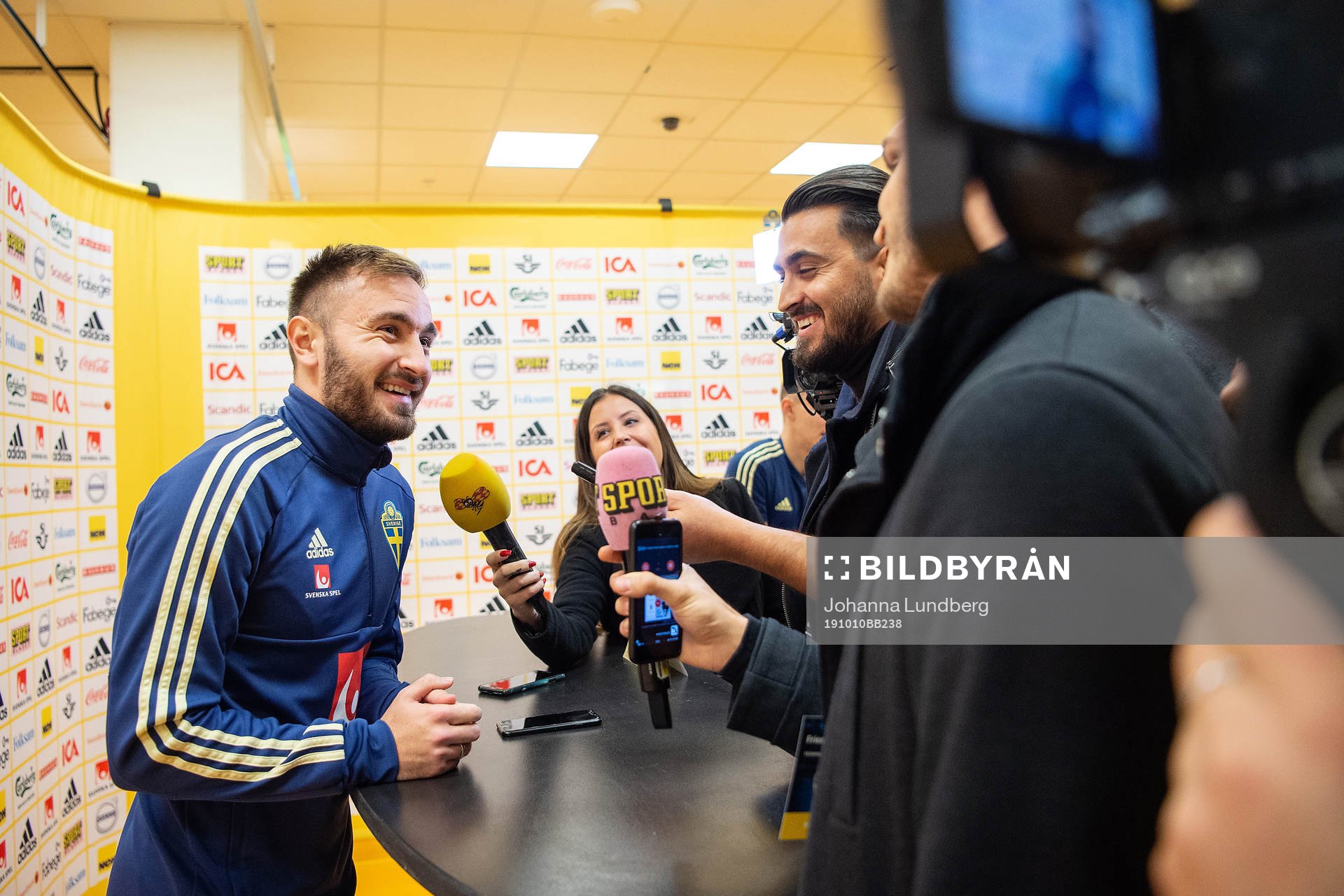 Muamer Tankovic of the Swedish national football team