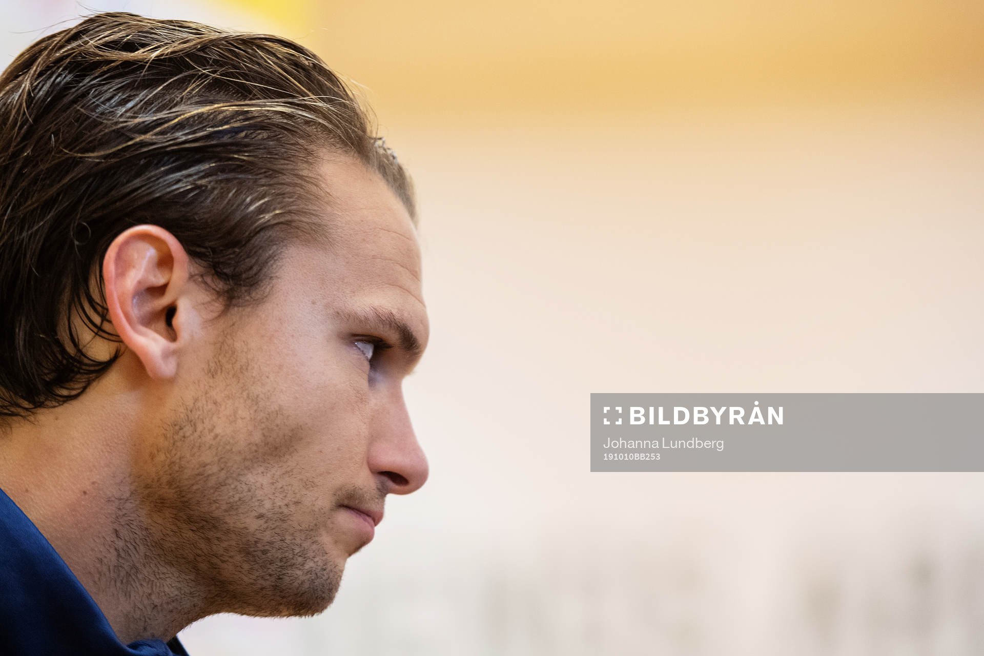 Albin Ekdal of the Swedish national football team