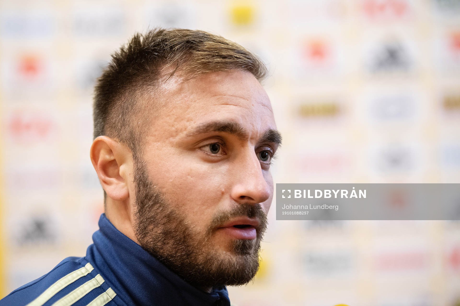 Muamer Tankovic of the Swedish national football team
