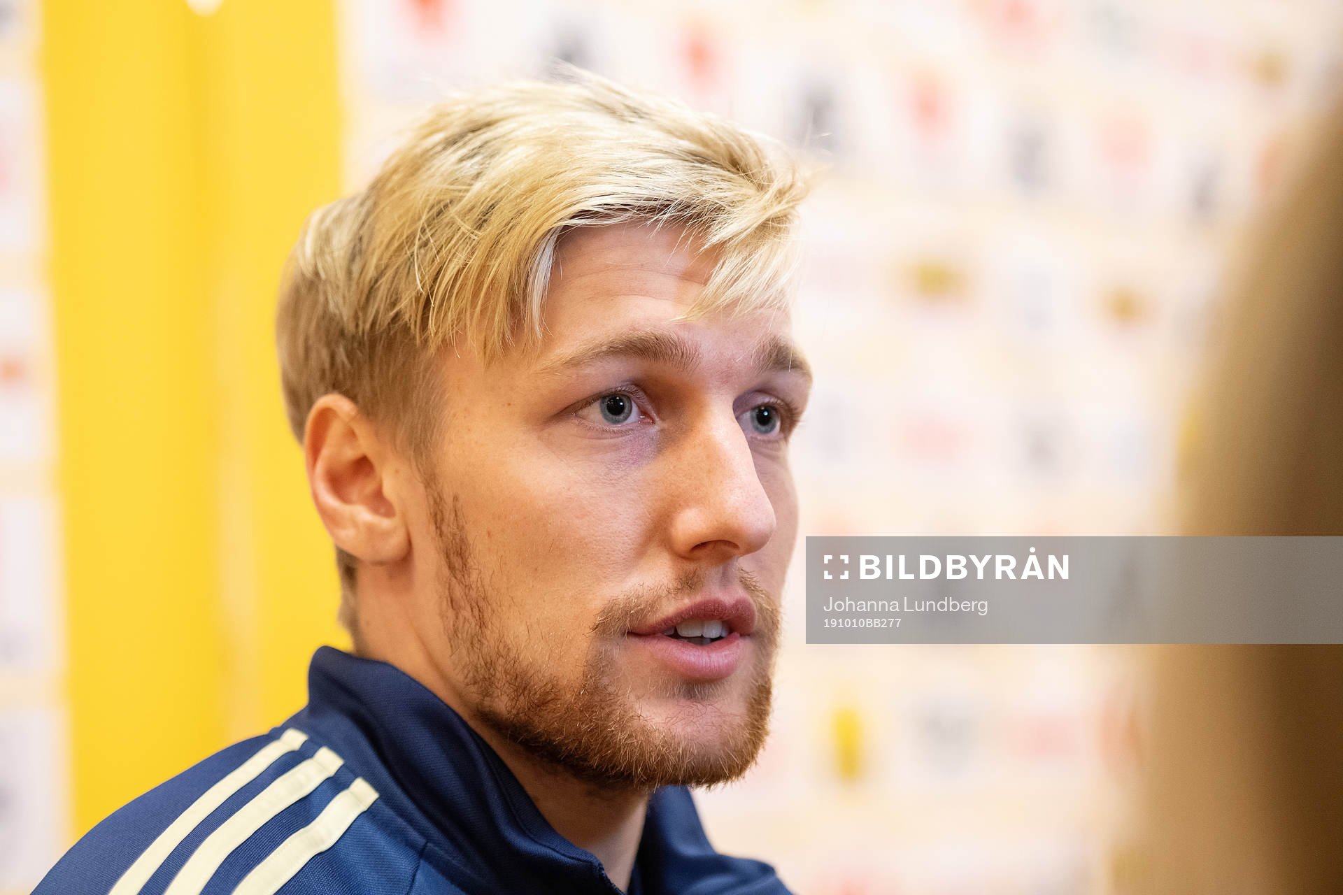 Emil Forsberg of the Swedish national football team