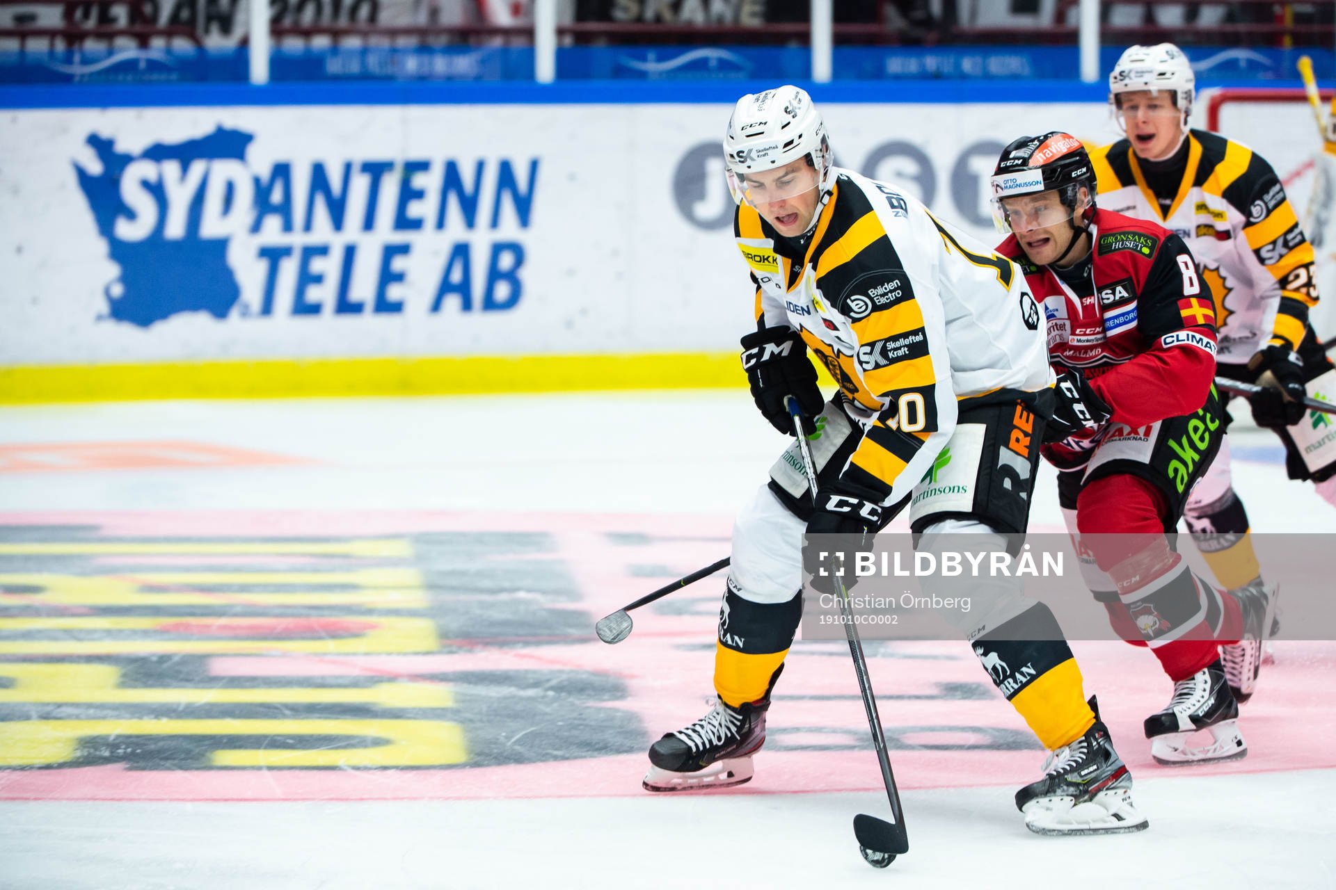 Skellefteås Joakim Lindström och Malmö Redhawks Johan