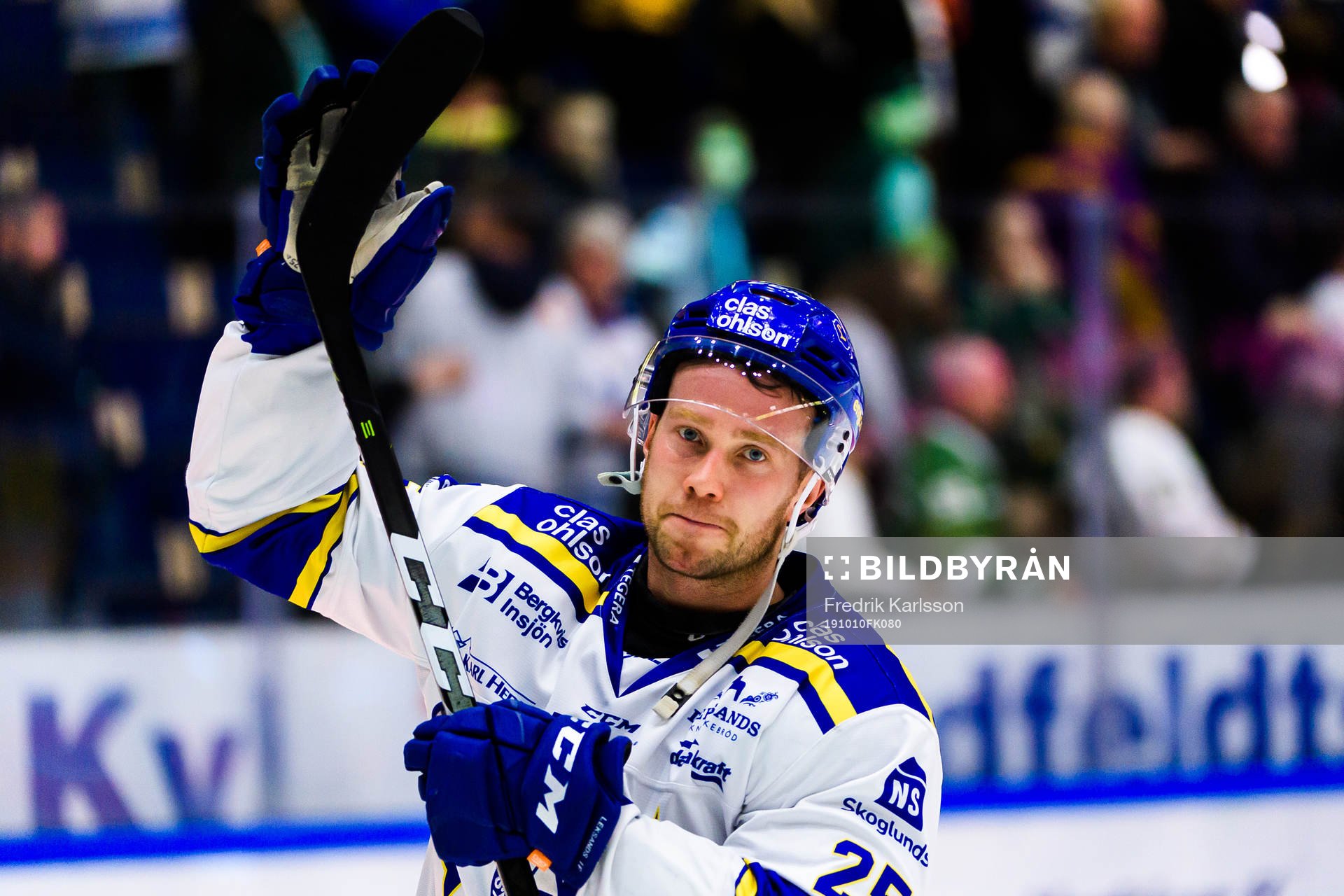 Leksands Linus Persson tackar publiken
